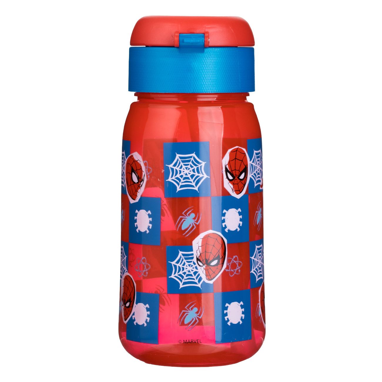 Sticla Apa Pop Up din Plastic cu Model Spiderman 510ml - poza 4