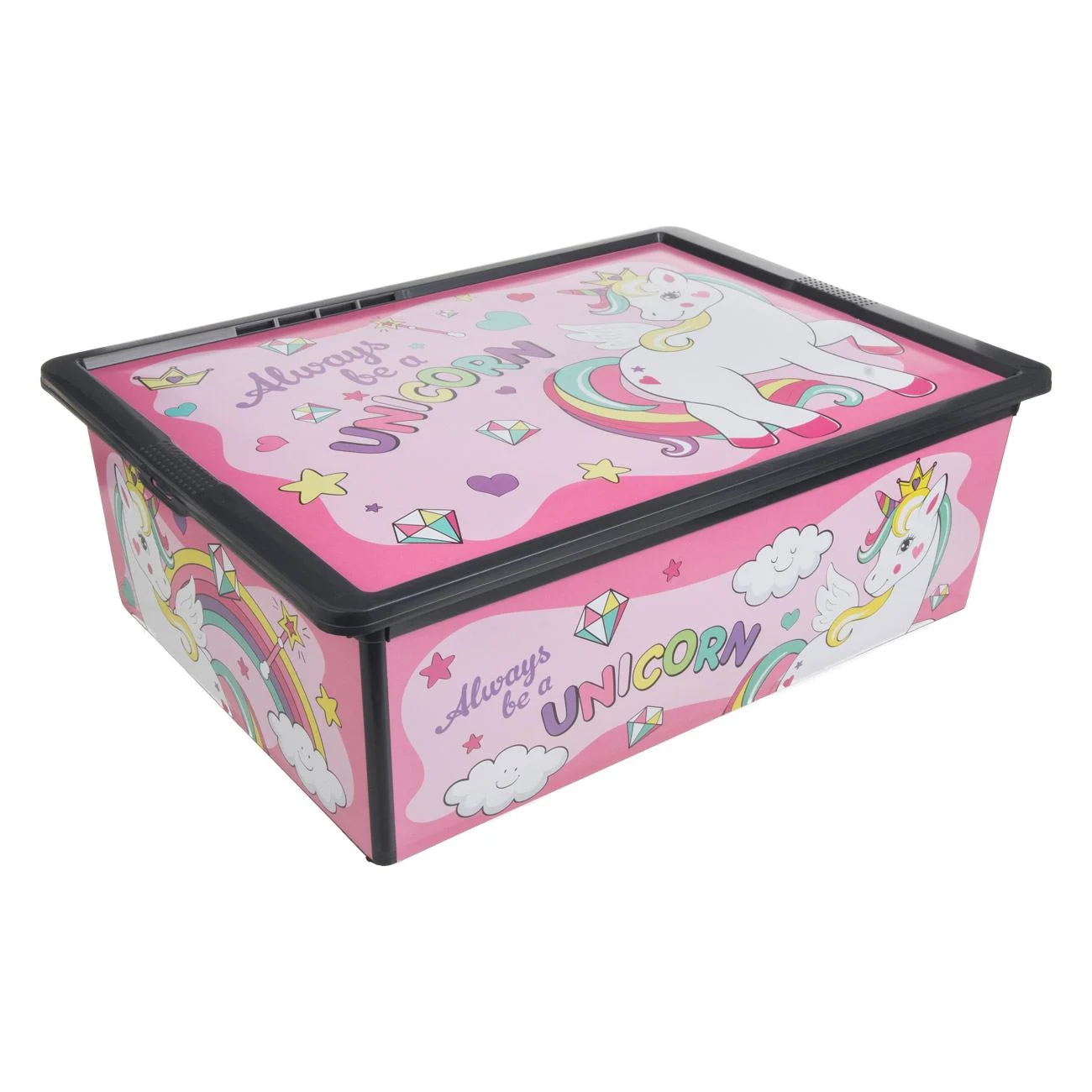 Cutie Jucarii cu Capac & Model Unicorn 25L