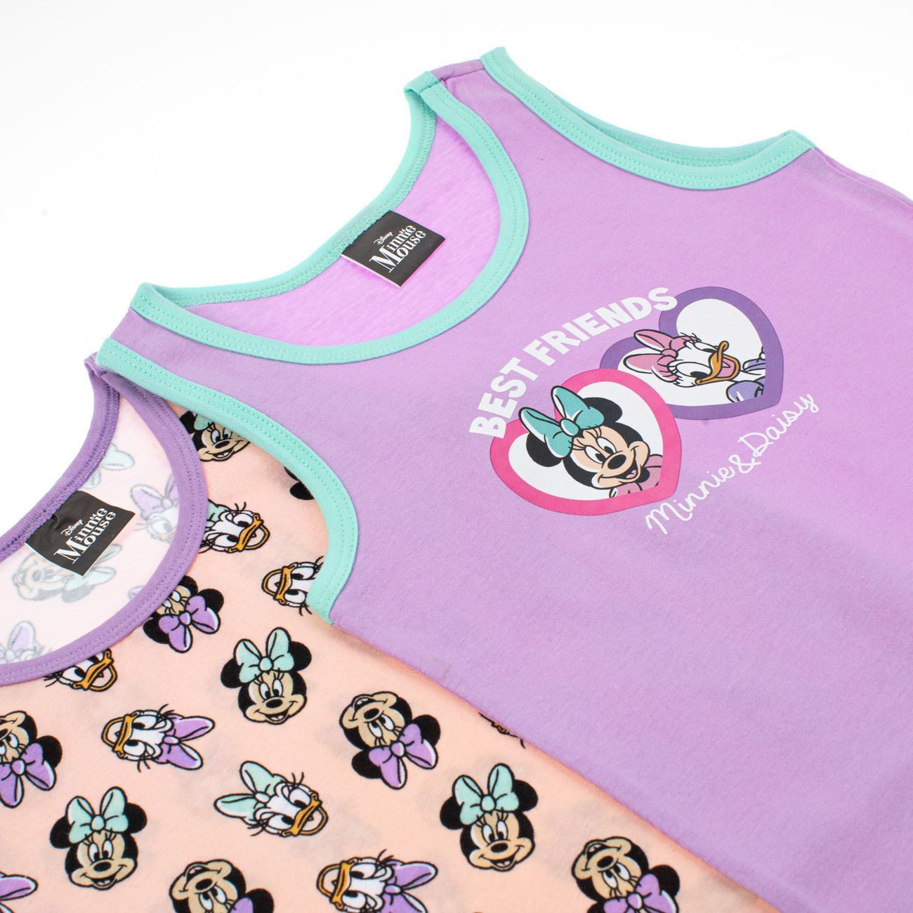 Set Maiouri Lila Somon cu Model Minnie Mouse Daisy pentru Copii - 2buc - poza 2