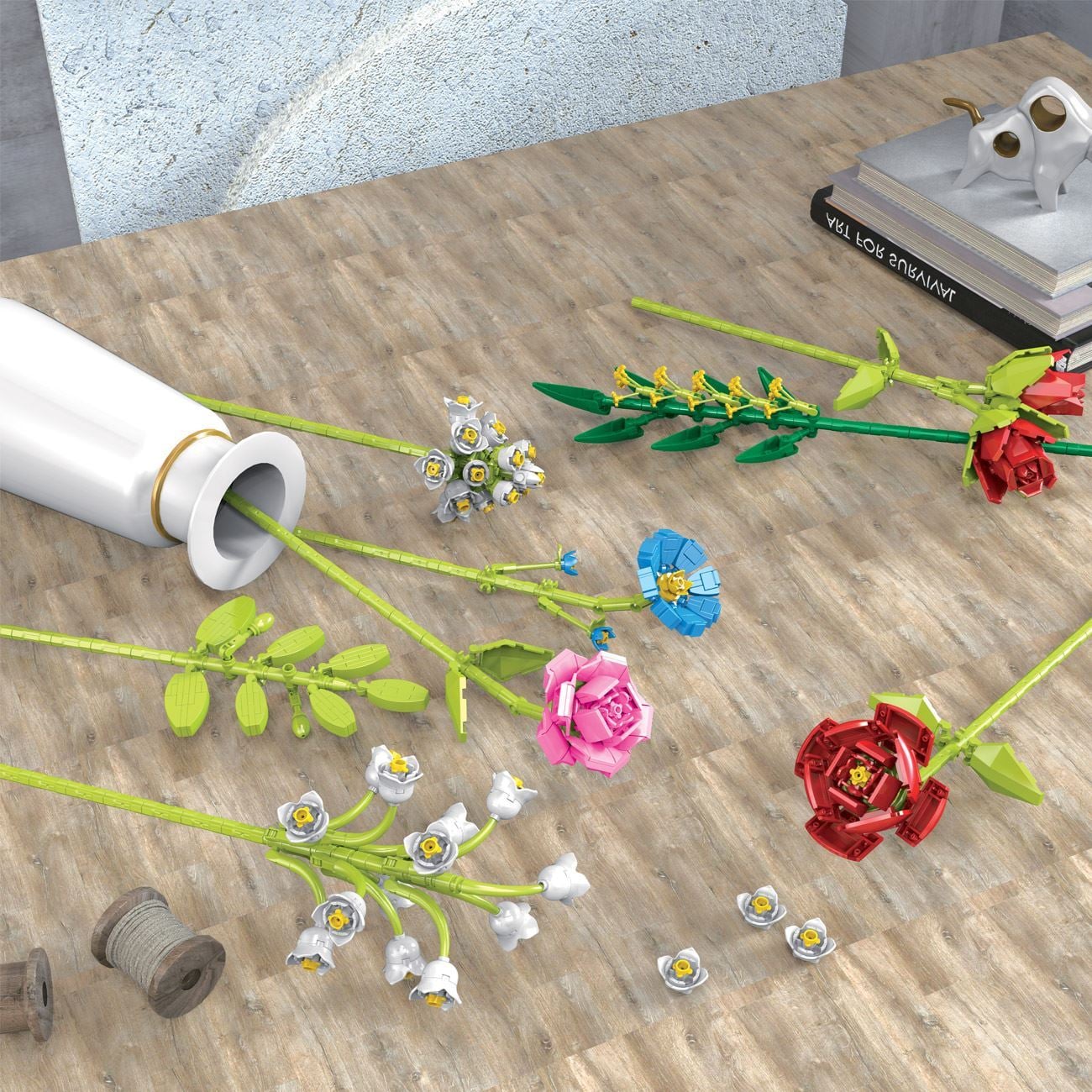 Cuburi de Constructie Flori - poza 4