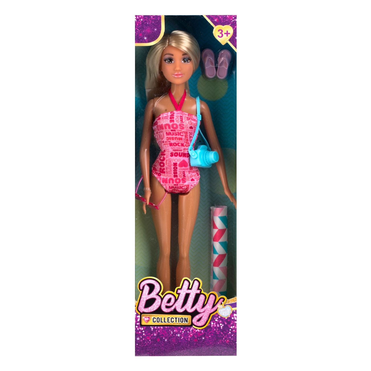 Papusa Manechin Betty cu Camera & 3 Accesorii - poza 2