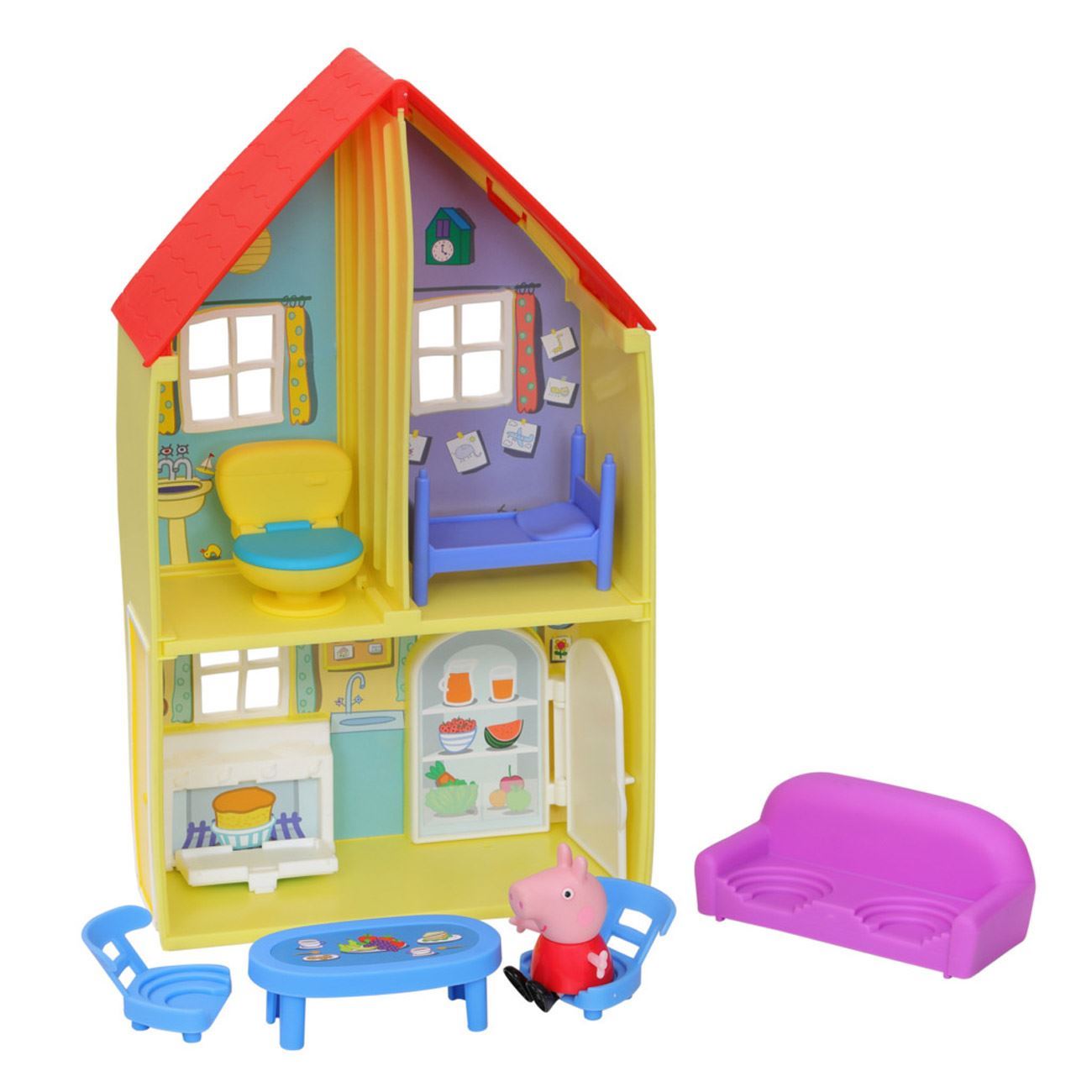 Peppa Pig Casa cu Accesorii - Hasbro - poza 2