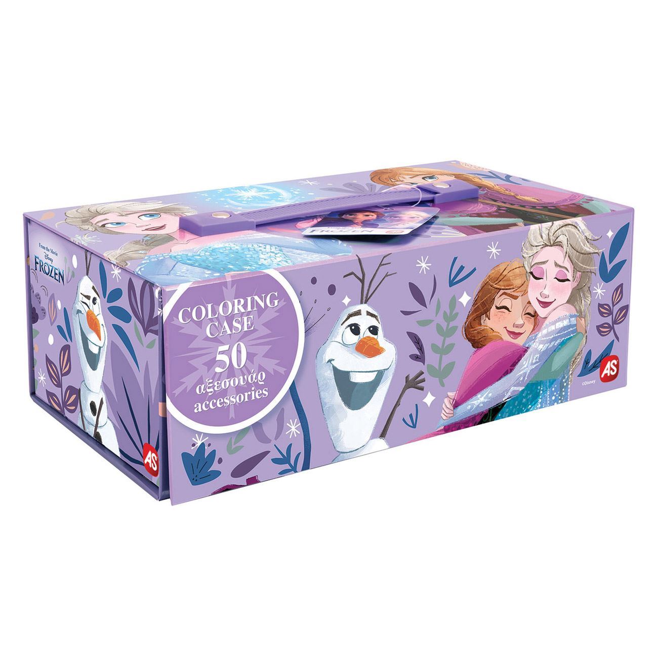 Set de Colorat in Valiza de Carton Disney Frozen 2 - AS - poza 3