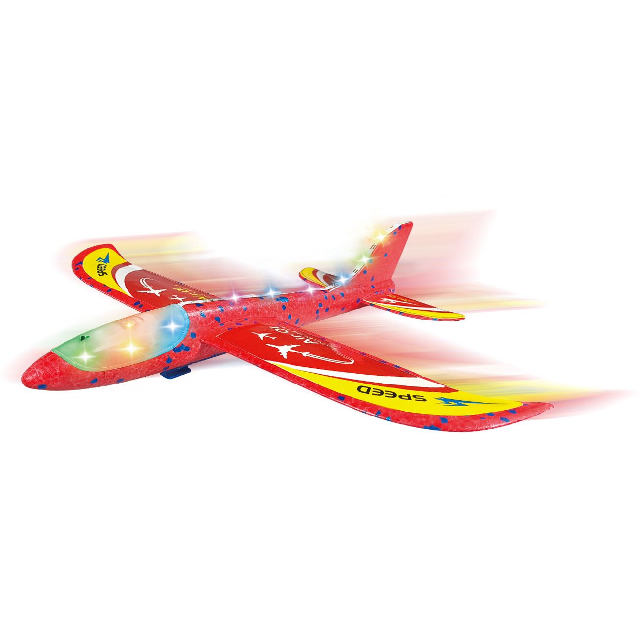 Arma Lansator Avion Rosu cu Lumina 33cm - poza 2