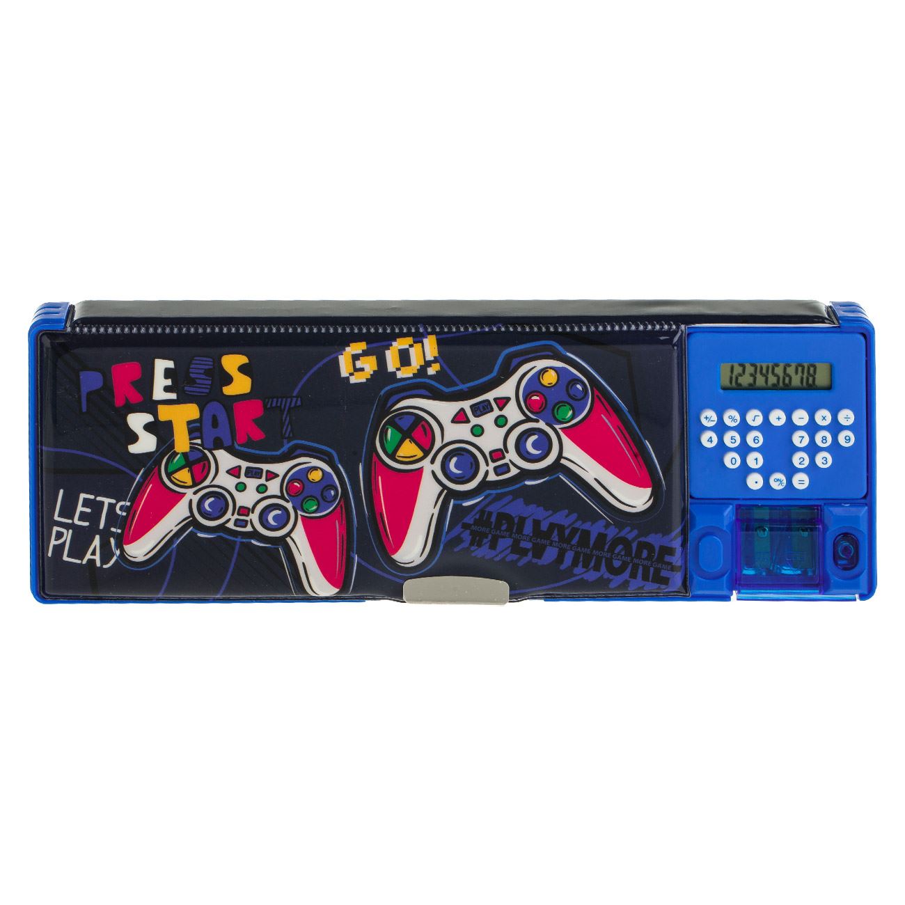 Penar Magnetic Multifunctional cu Calculator "Gaming" - 25,5x3x9cm - poza 3