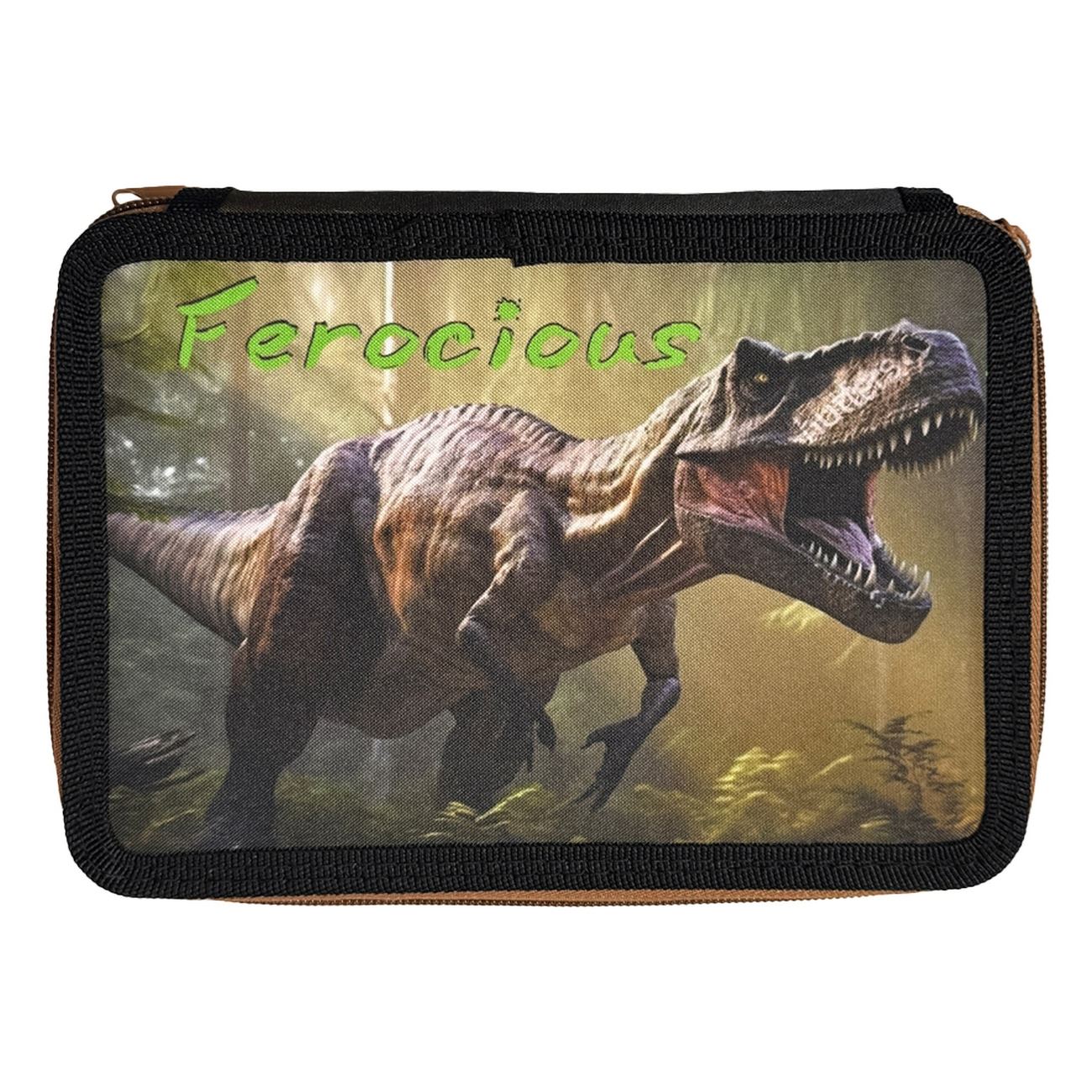 Penar Dublu Echipat Kaki cu Model Dinozaur 15x4x20cm
