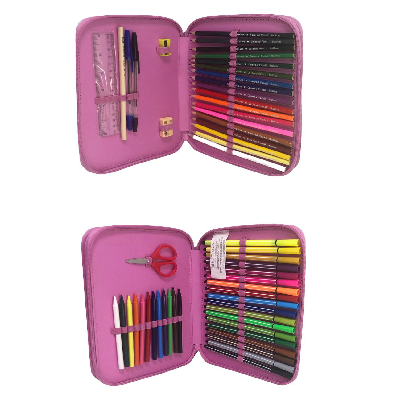Penar Echipat Dublu Lila cu Model Sirena 18x5x23cm - My Way - poza 2