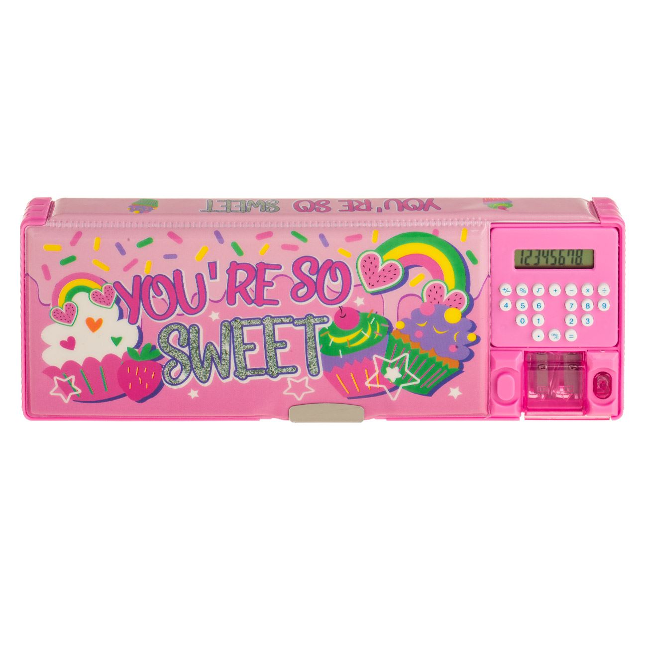 Penar Magnetic Multifunctional cu Calculator "Sweet" - 25,5x3x9cm - poza 3