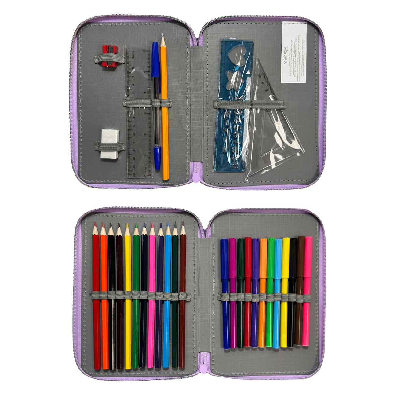 Penar Echipat Dublu Lila Unicorn 15x4x20cm - poza 2