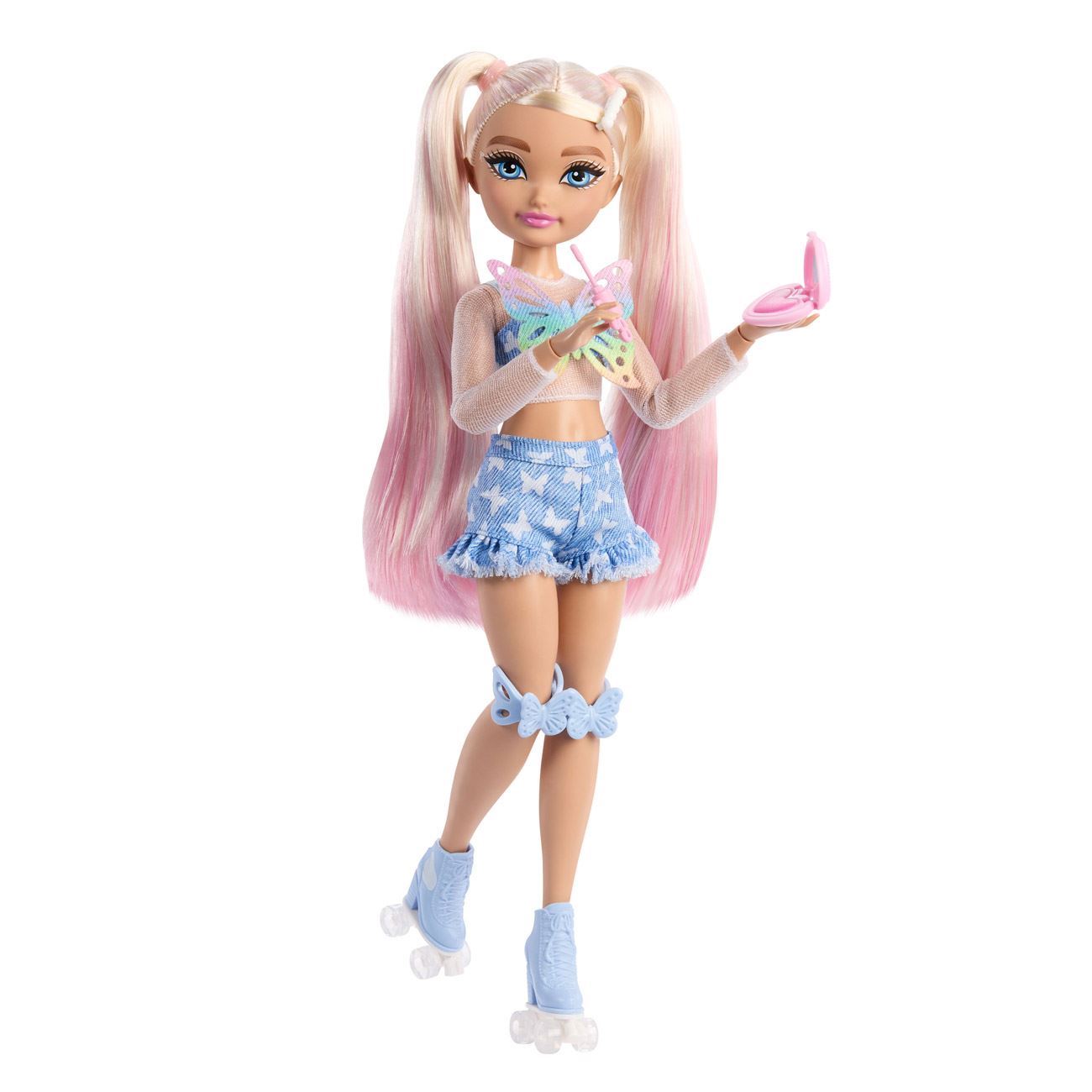 Papusa Barbie Dream Besties Roller Skate Malibu - Mattel - poza 2