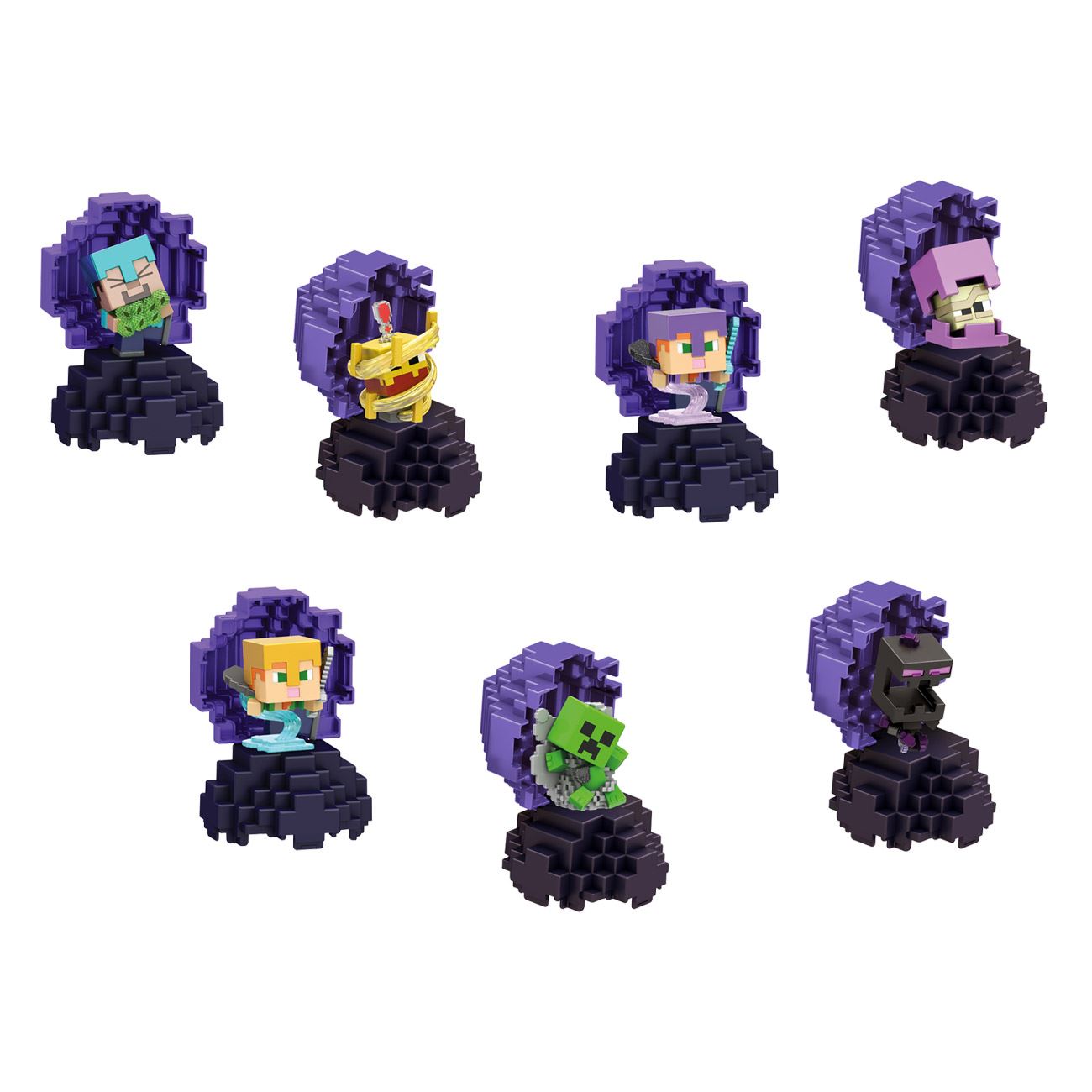 Minecraft Mini Capsula cu Figurina (Blind Box) - Mattel