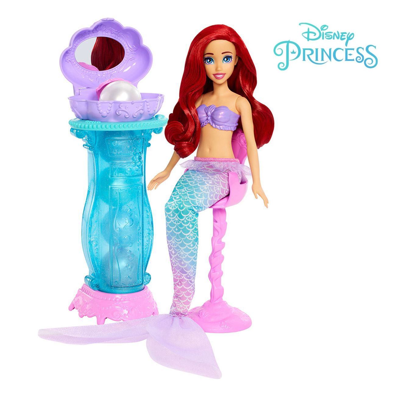 Papusa Printesa Ariel cu Scoica Surpriza - Mattel