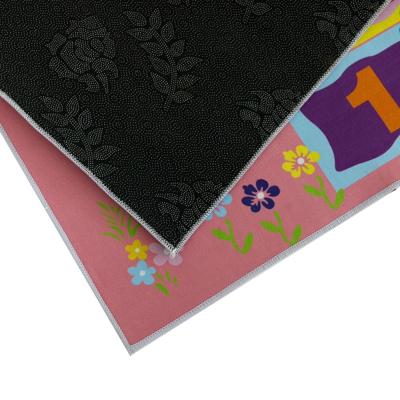 Covoras Decorativ Dreptunghiular Roz Joc Sotronul 120x90cm - poza 2