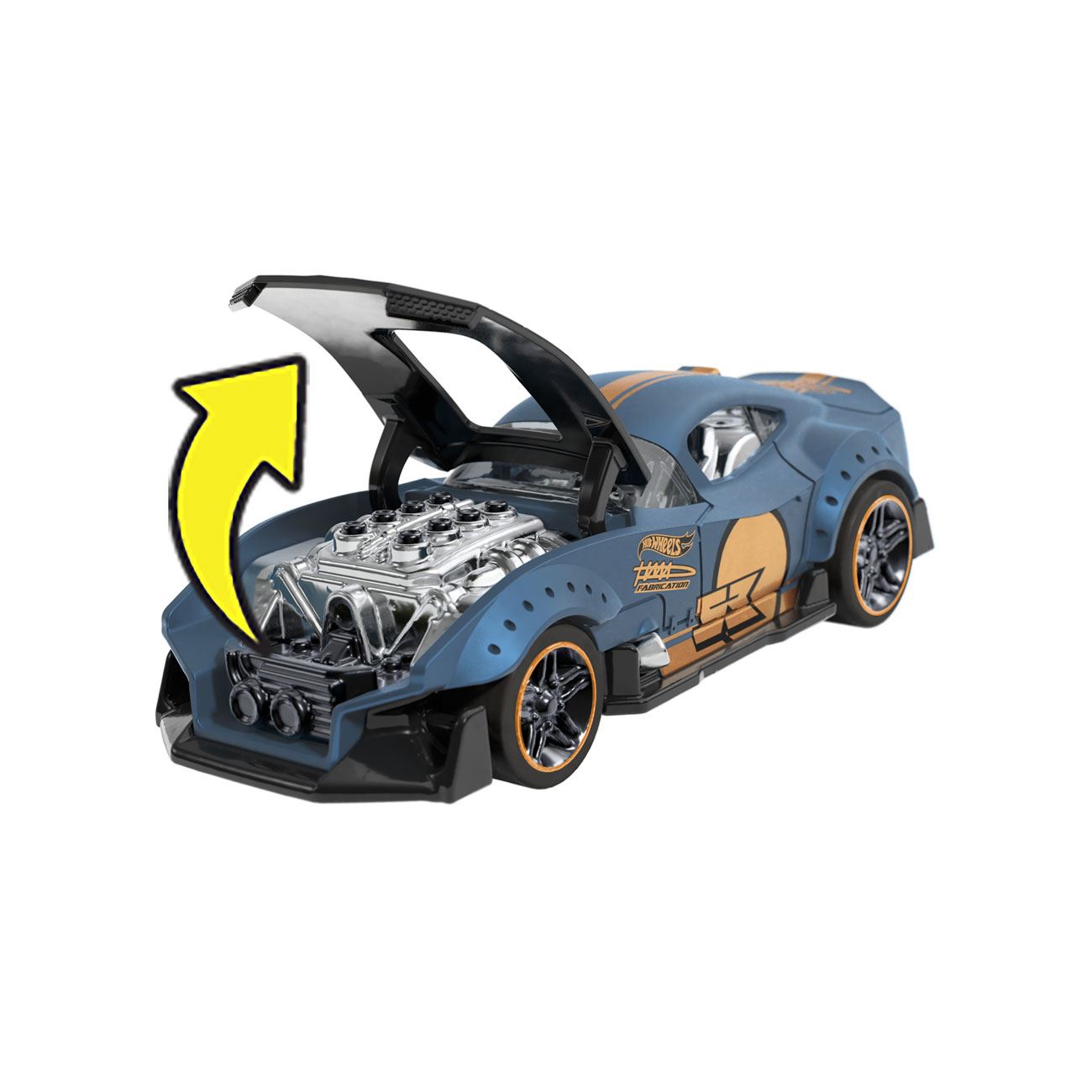 Hot Wheels Masinuta Pull Back - Mattel - poza 2