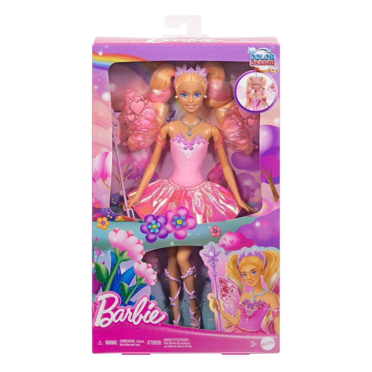 Papusa Barbie Zana Transformare Magica - Mattel - poza 2