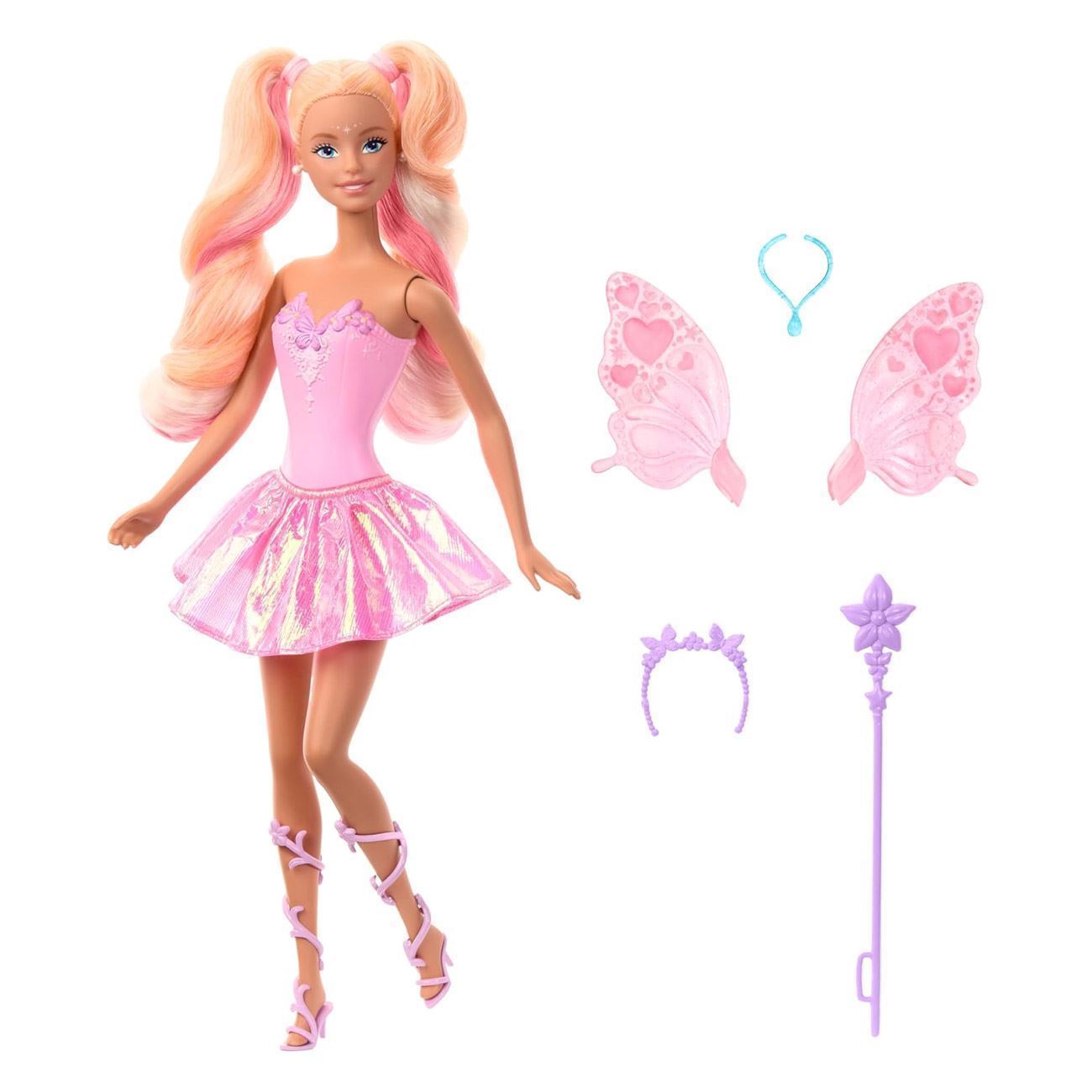Papusa Barbie Zana Transformare Magica - Mattel - poza 4