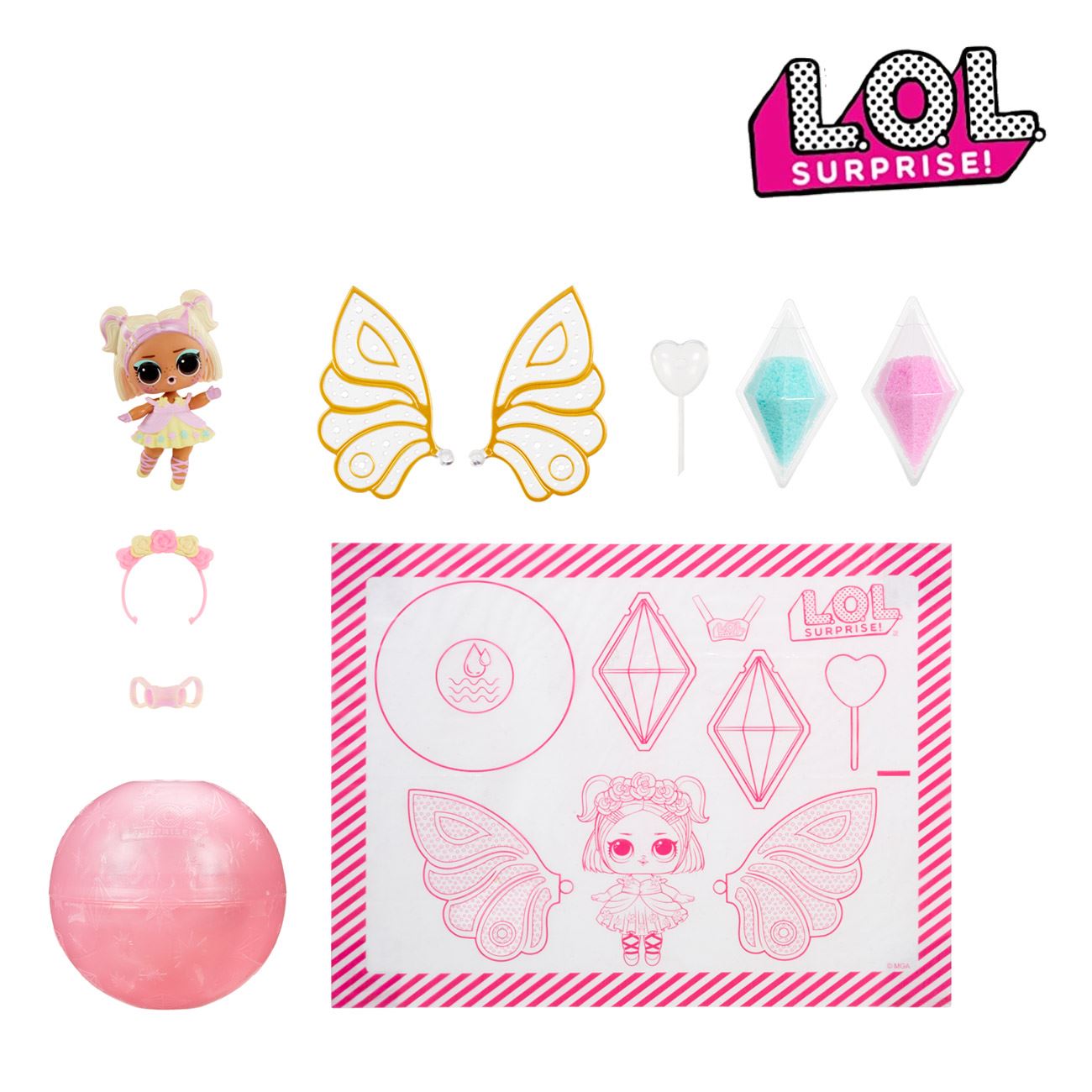 LOL Surpise Fairies Papusa Zana (Blind Box) - MGA