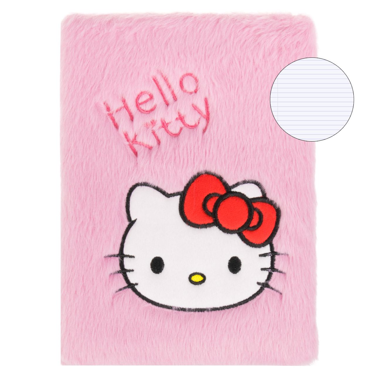 Carnetel Notite A5 Roz Fluffy Hello Kitty - 80F