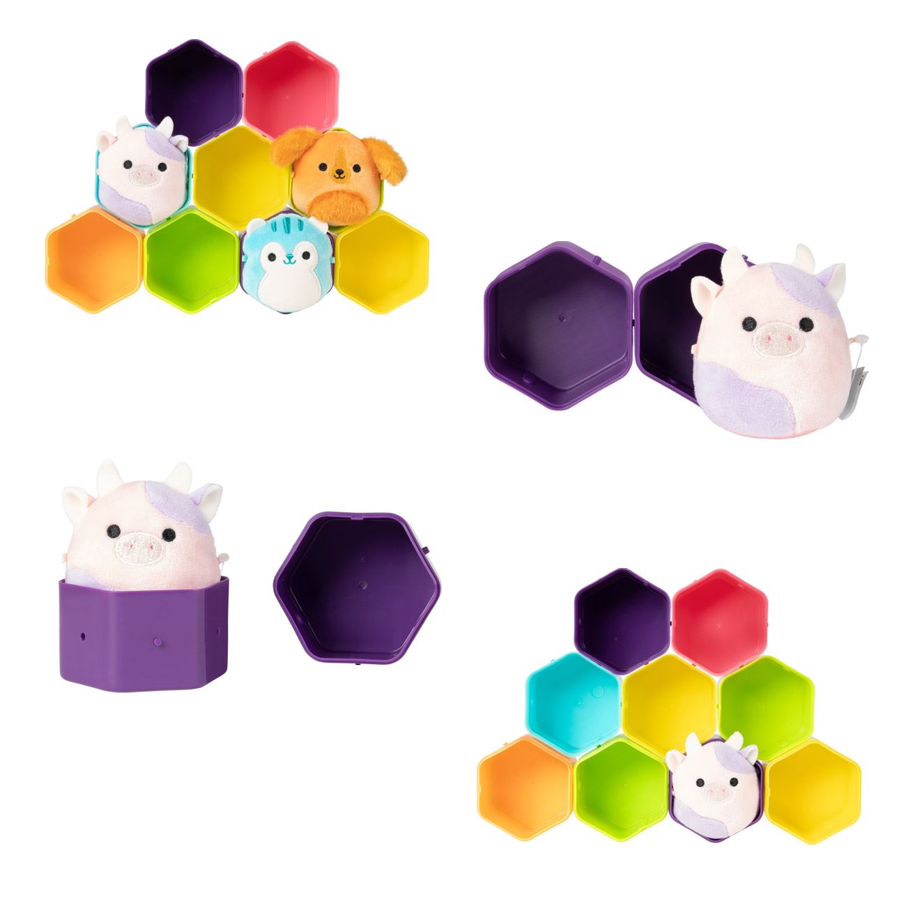 Micromallows Capsula cu Animal de Plus (Blind Box) - Gialamas - poza 3