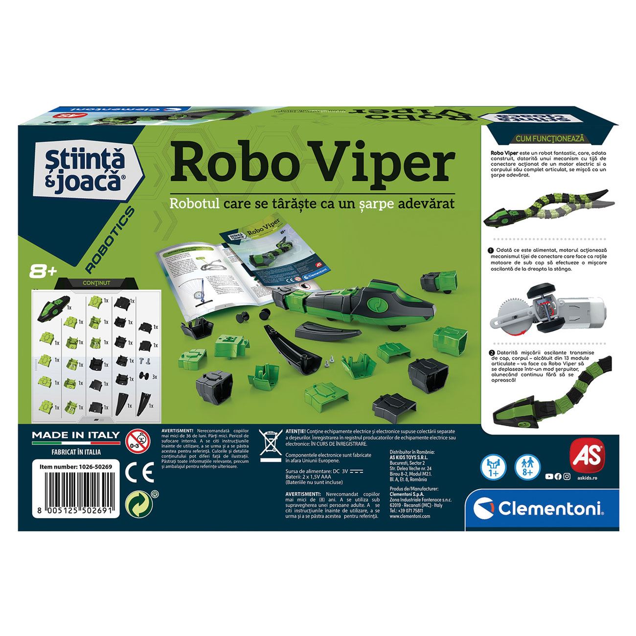 Set Stiinta & Joaca ”Robo Viper” - AS - poza 7