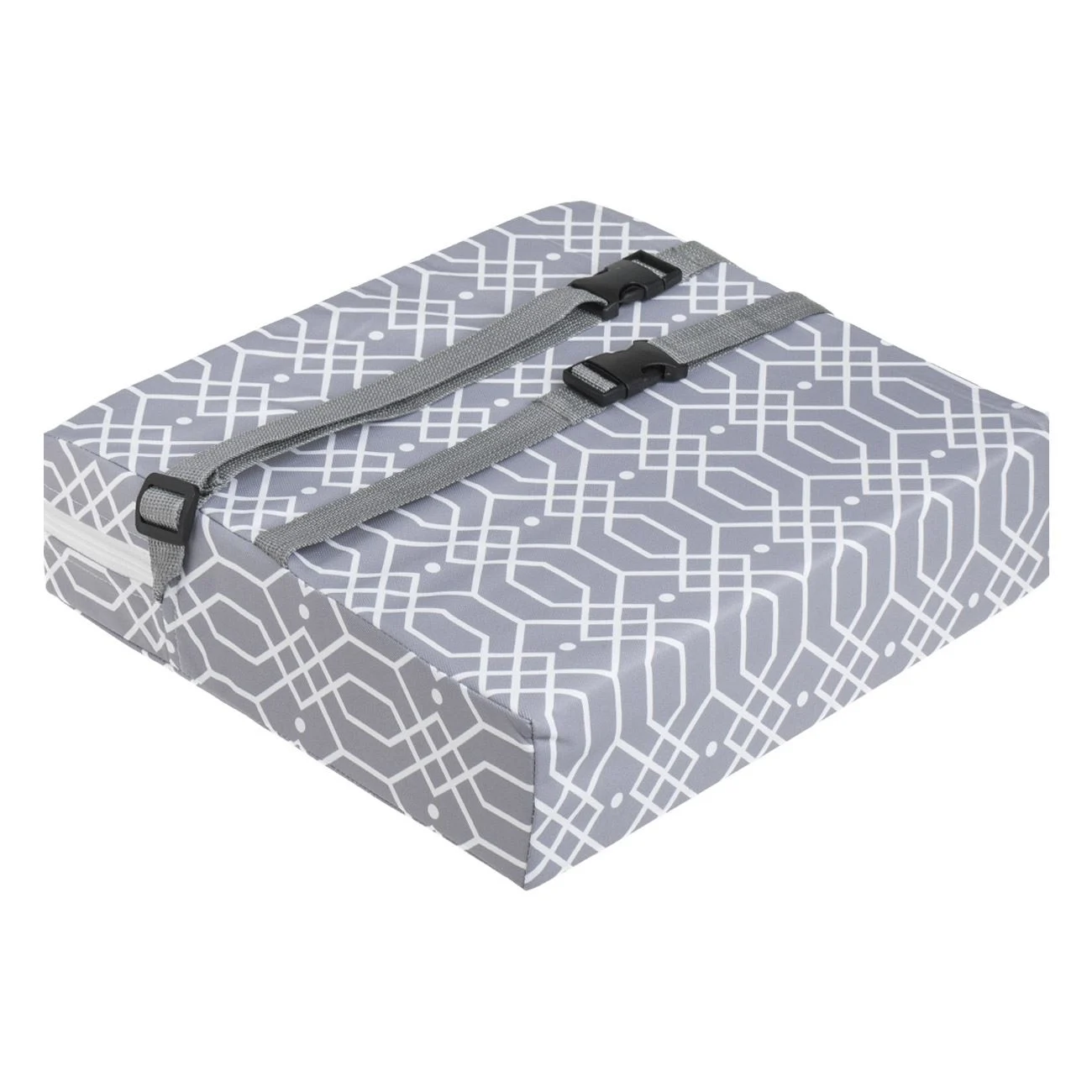 Booster Scaun pentru Copii Gri cu Modele 32x32x8cm - poza 3