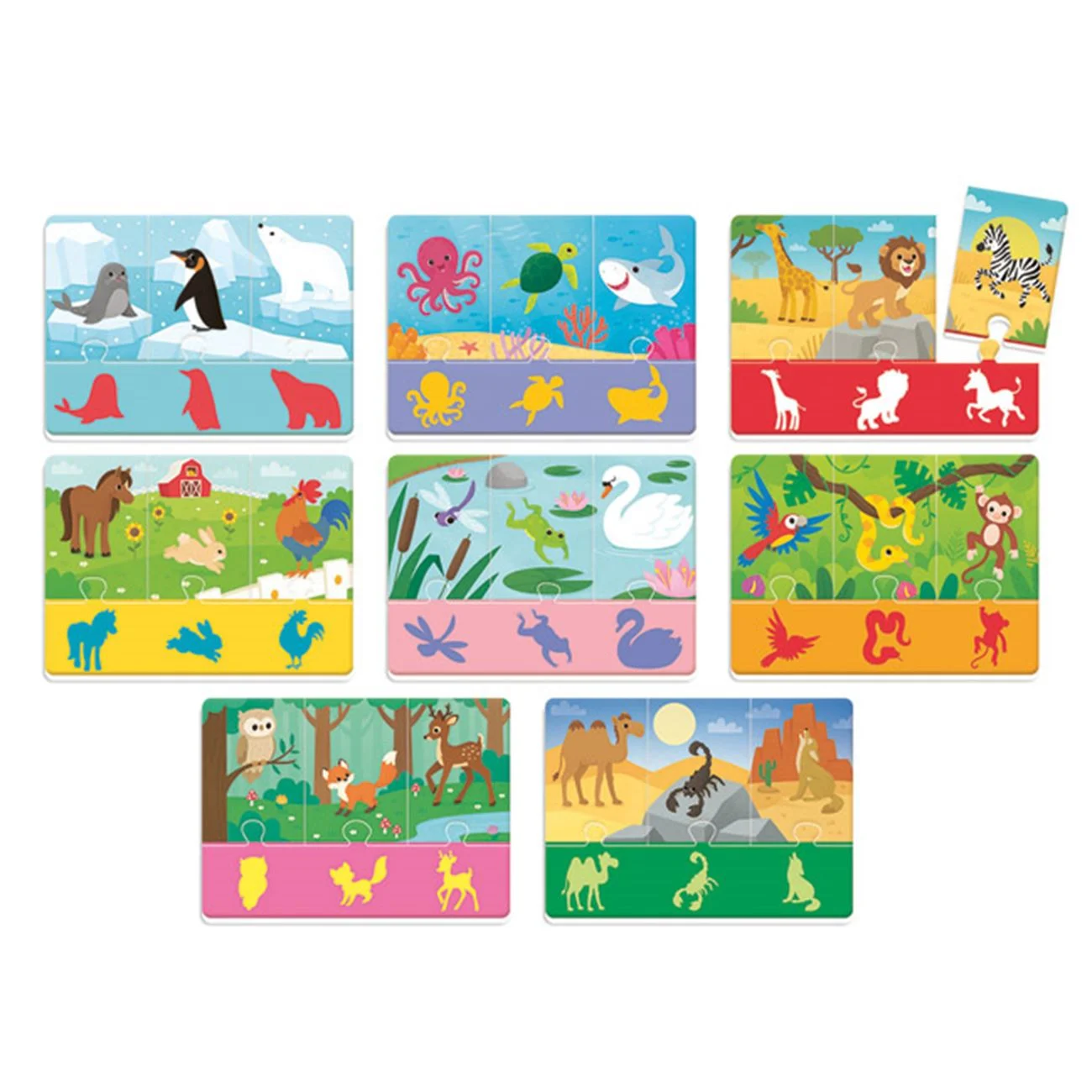 Joc Educativ ”Ce Animal Este?” Agerino Baby Montessori - AS - poza 2