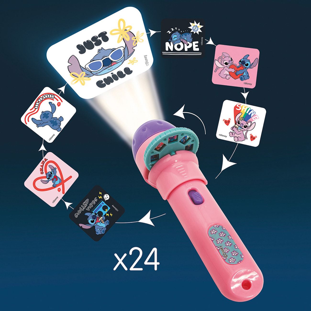 Lanterna Proiector Disney Stitch - AS - poza 4