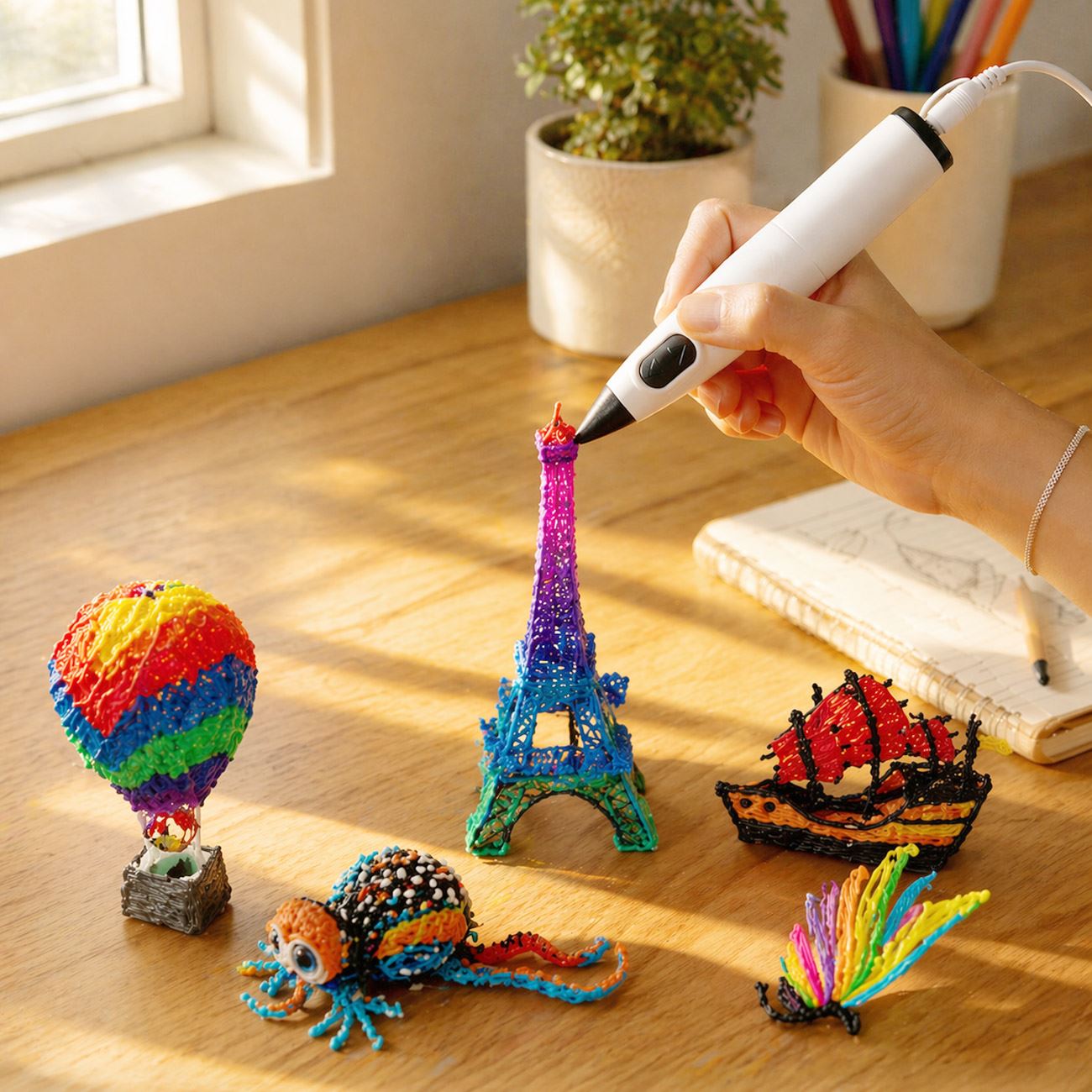 Stilou 3D Printare & Fir Negru