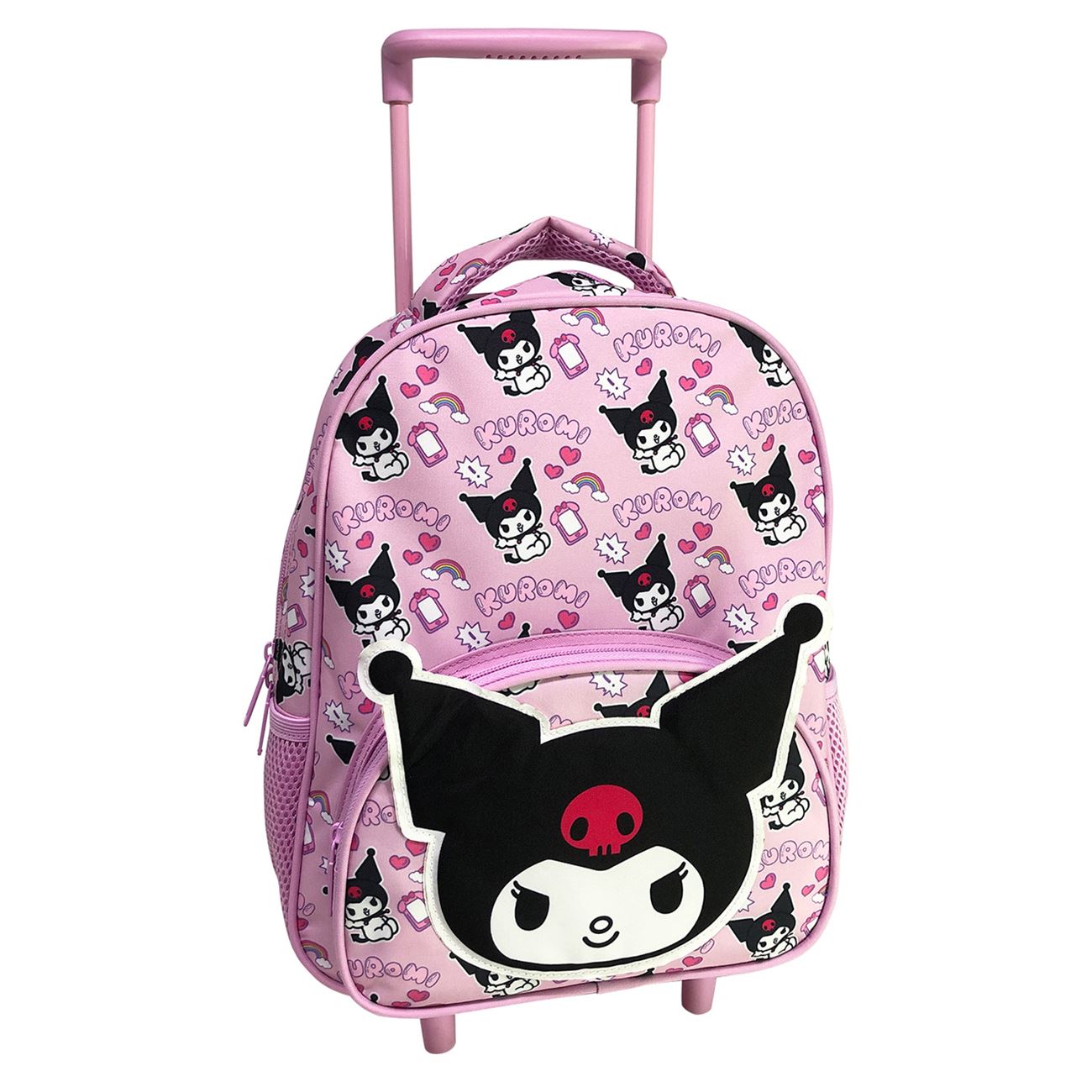 Ghiozdan Troler Gradinita Lila cu Model 3D Kuromi - poza 2