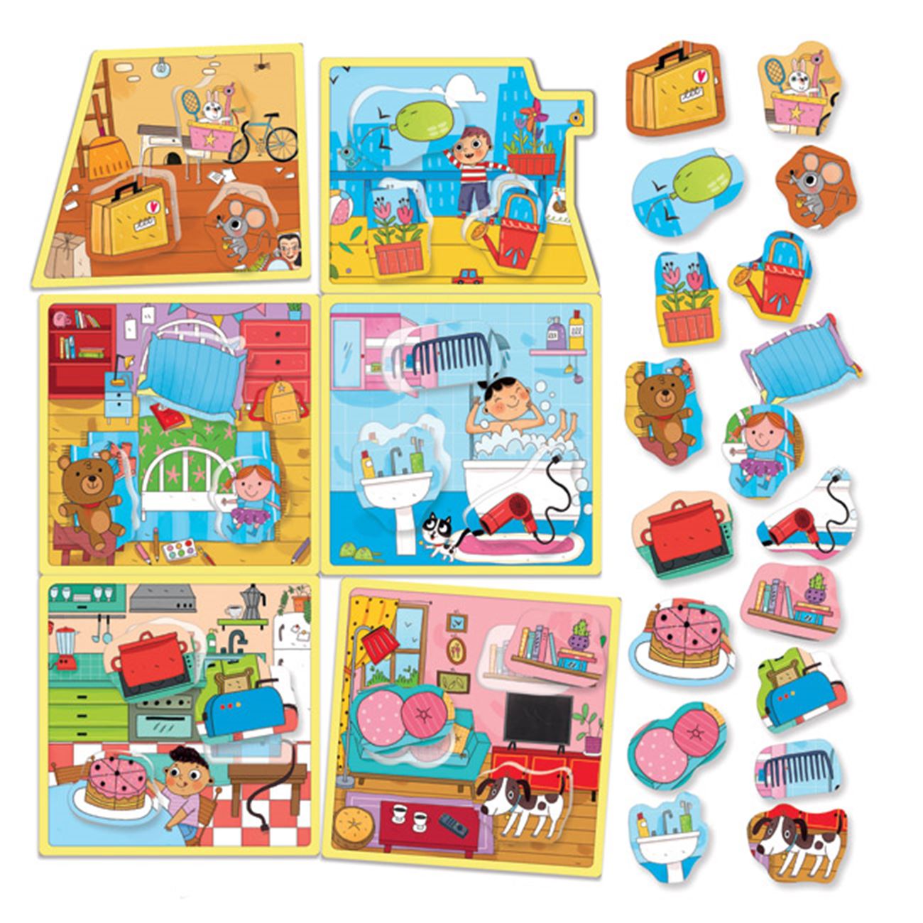 Joc Educativ ”Marea Mea Casa” Montessori - poza 2