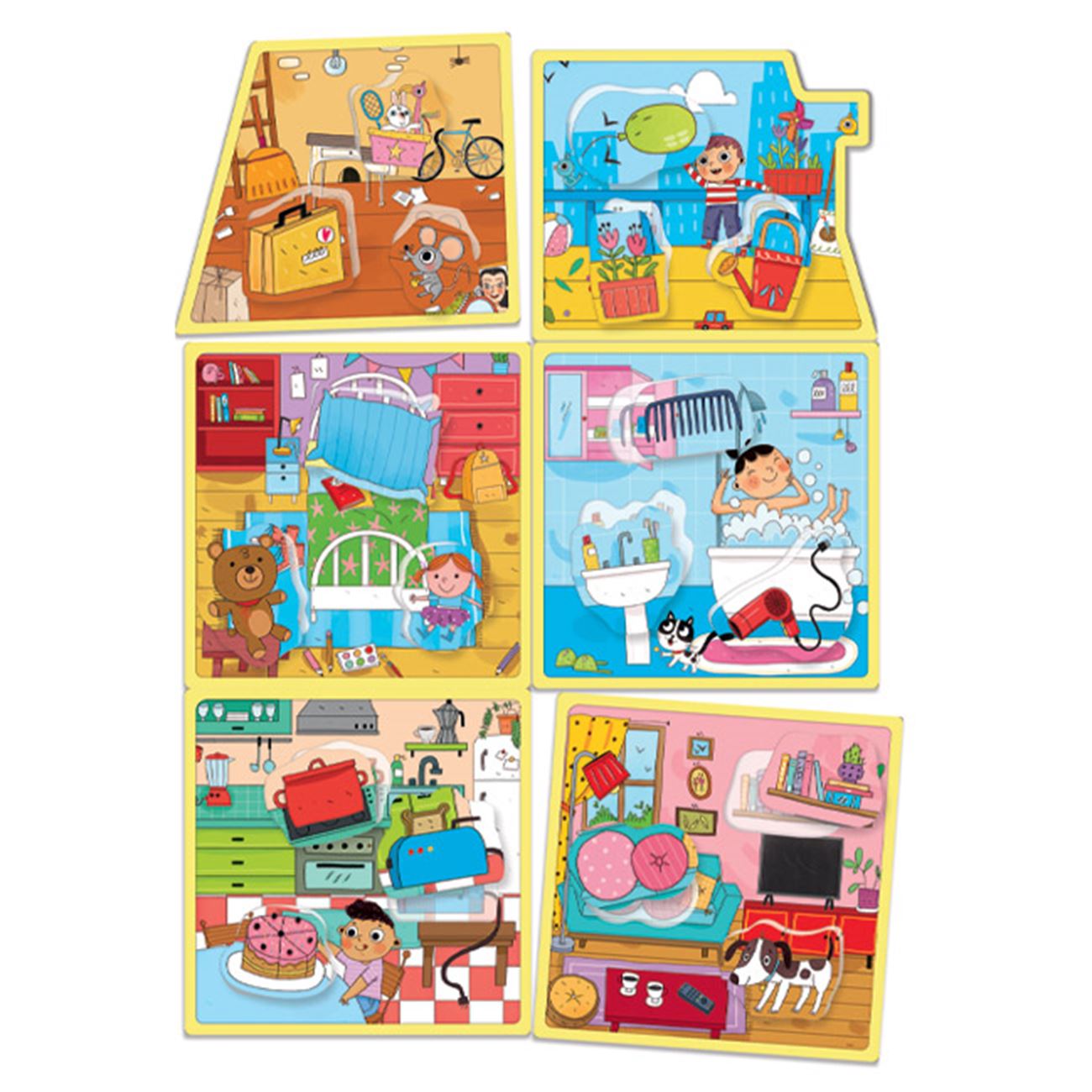 Joc Educativ ”Marea Mea Casa” Montessori - poza 4
