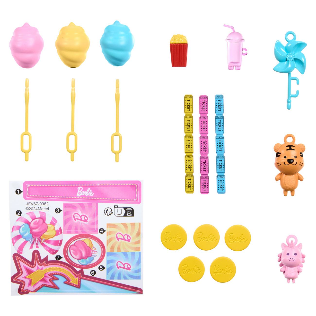 Set de Joaca Barbie in Luna Park - Mattel - poza 4