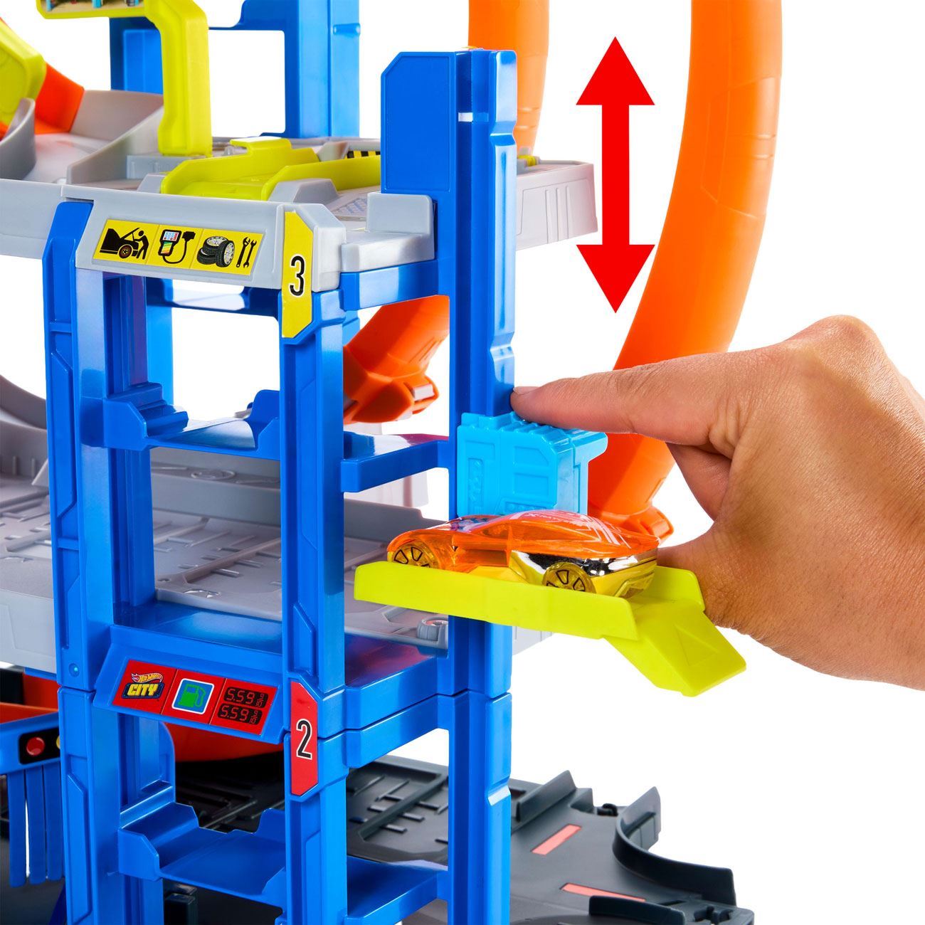Hot Wheels City Mega Garage - Mattel - poza 2