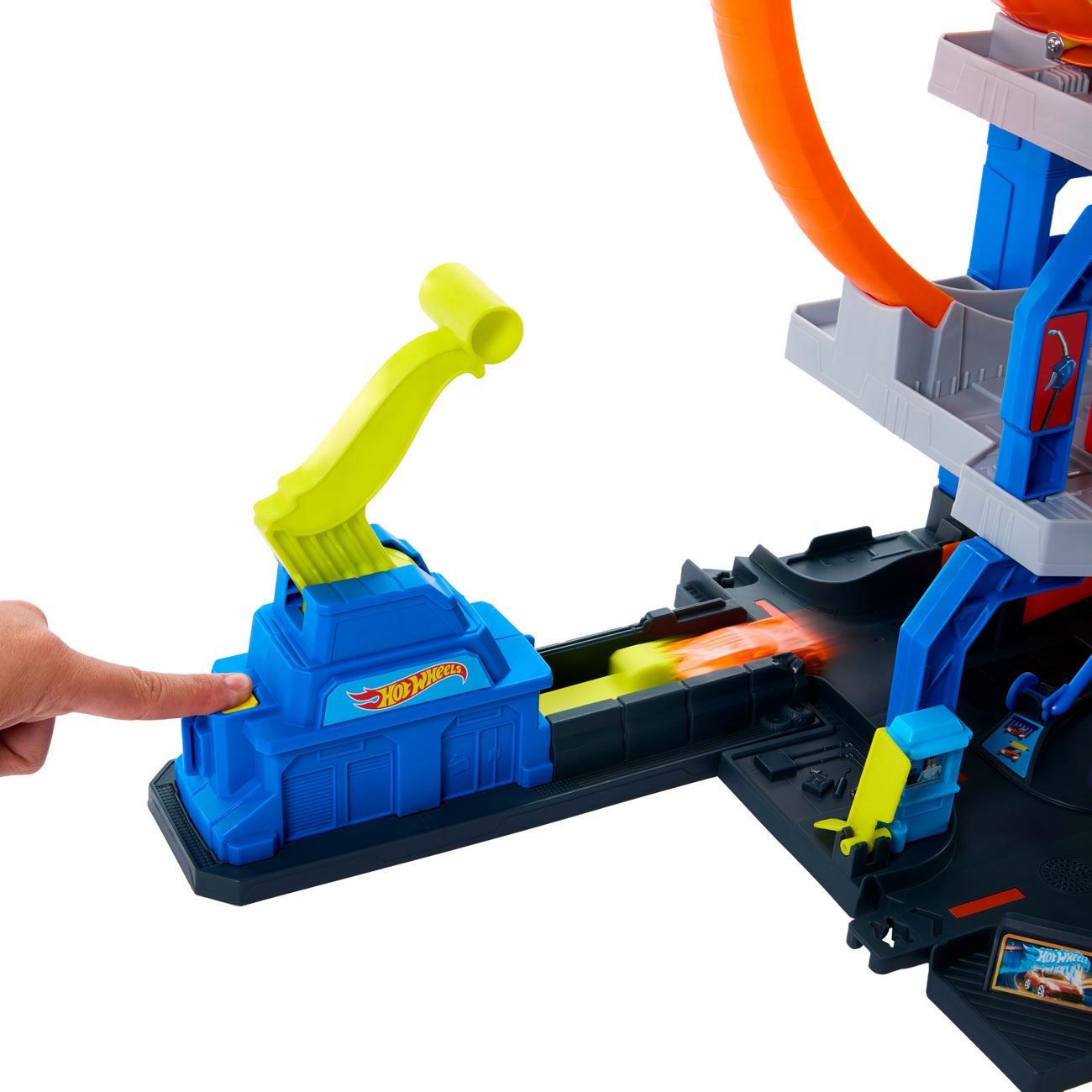 Hot Wheels City Mega Garage - Mattel - poza 4