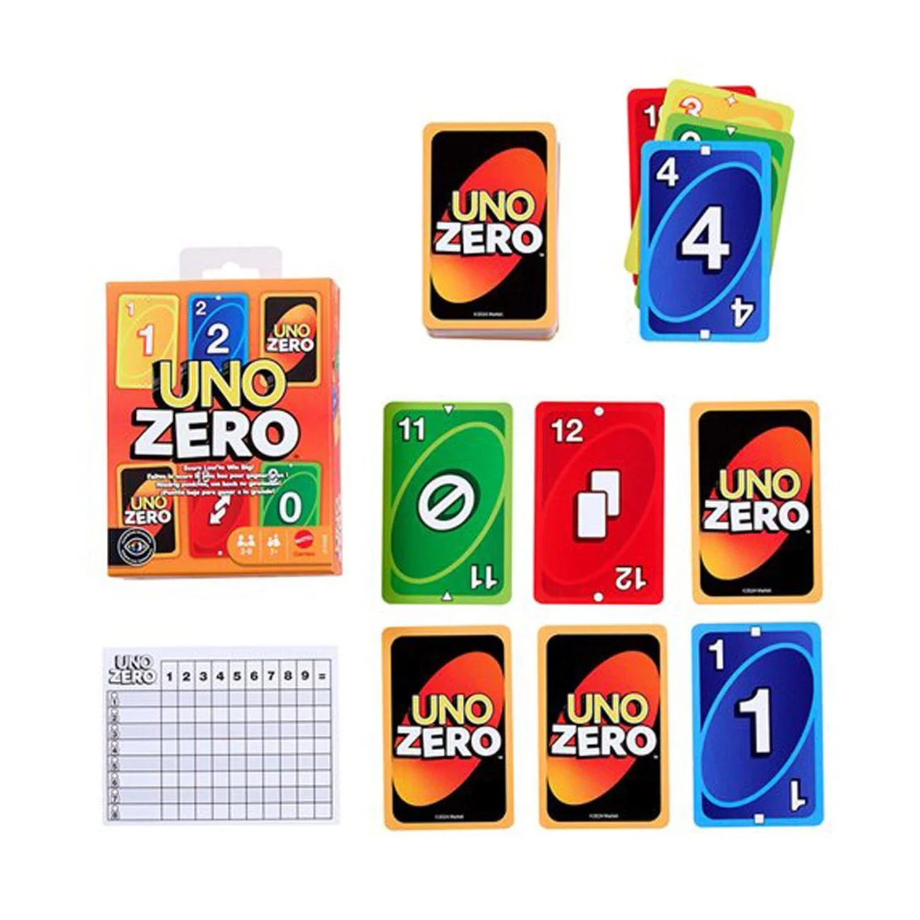 Joc de Societate UNO Zero - Mattel - poza 2