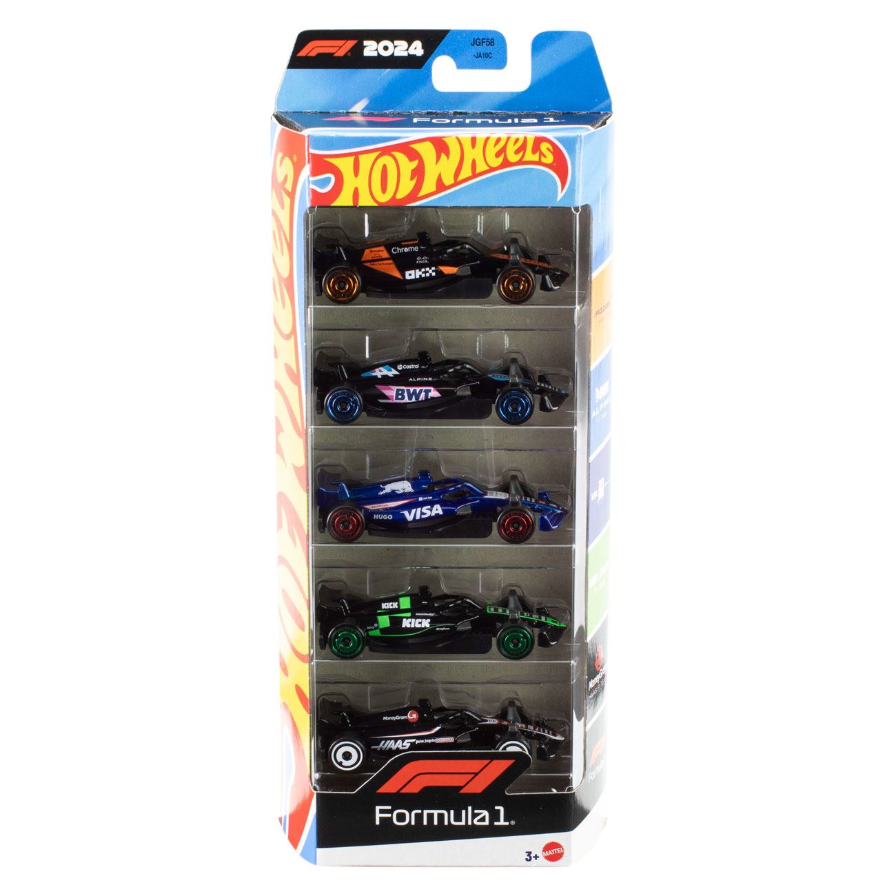 Hot Wheels Set 5 Masini Formula - Mattel