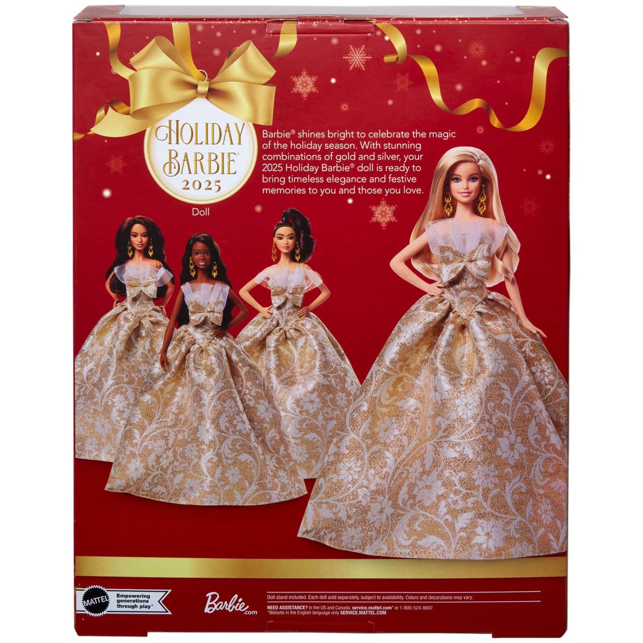 Papusa Barbie cu Rochie de Colectie 2025 - Mattel - poza 7