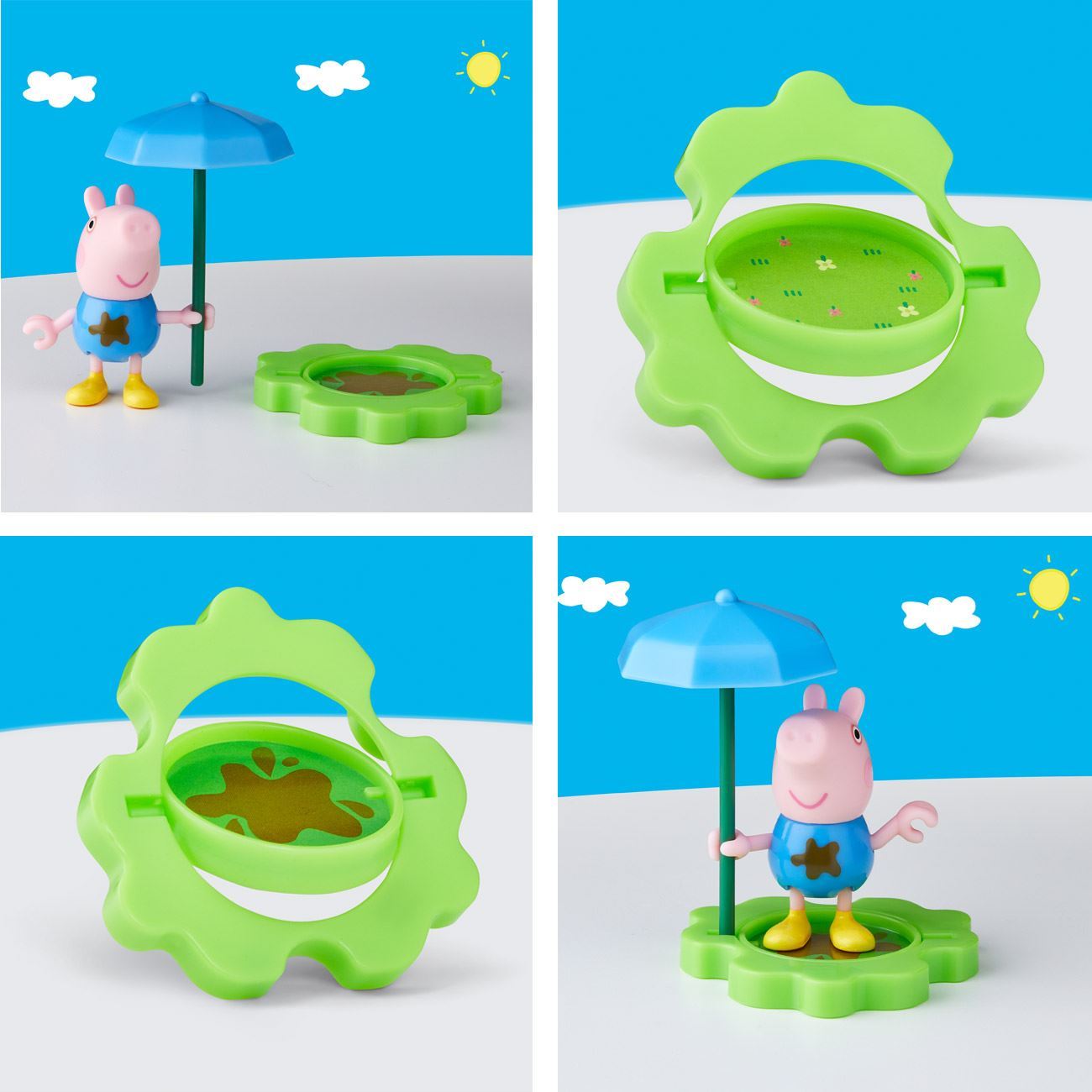 Peppa Pig Muddy Puddle Friends - Hasbro - poza 3