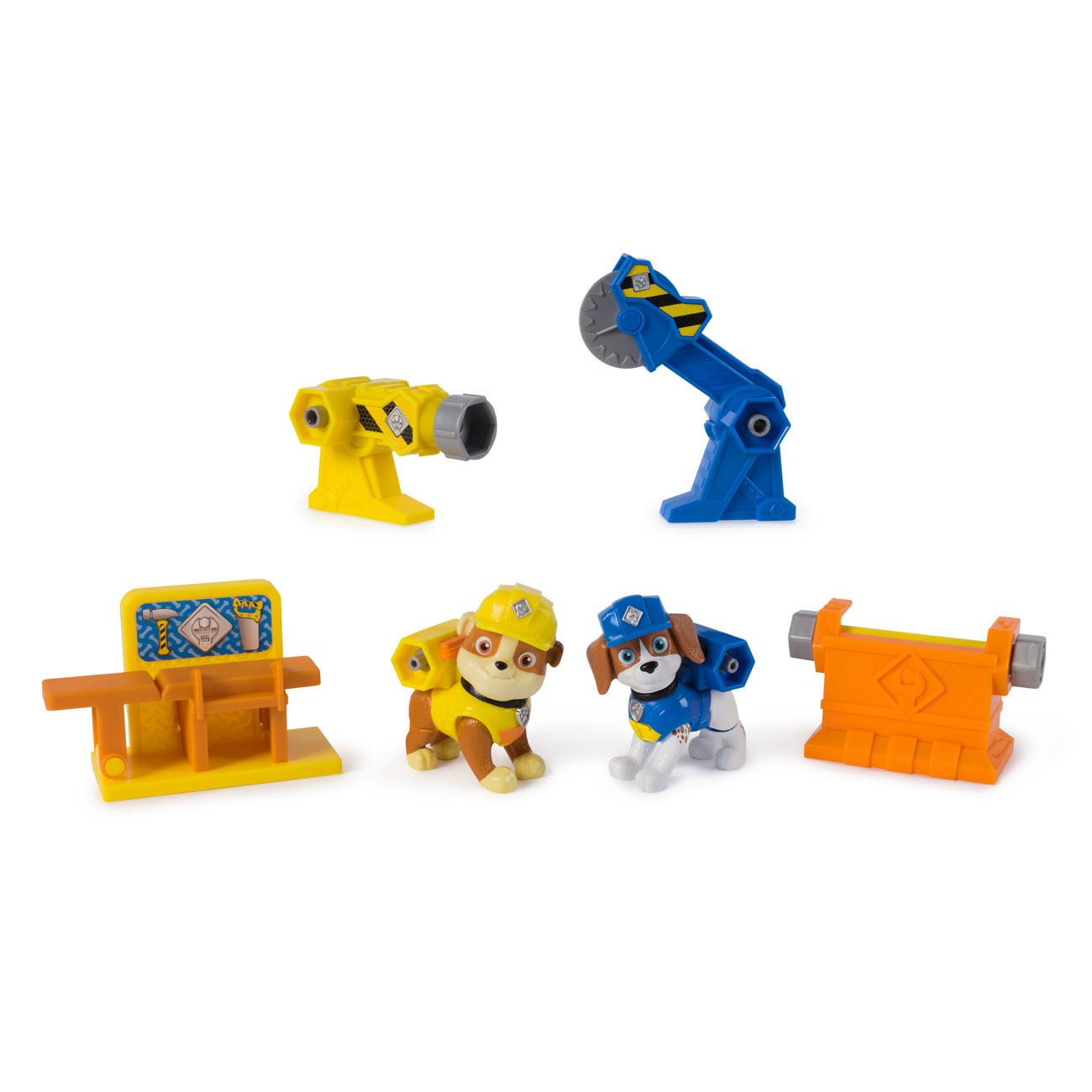 Paw Patrol Rubble & Crew Catelusi cu Unelte - Spin Master