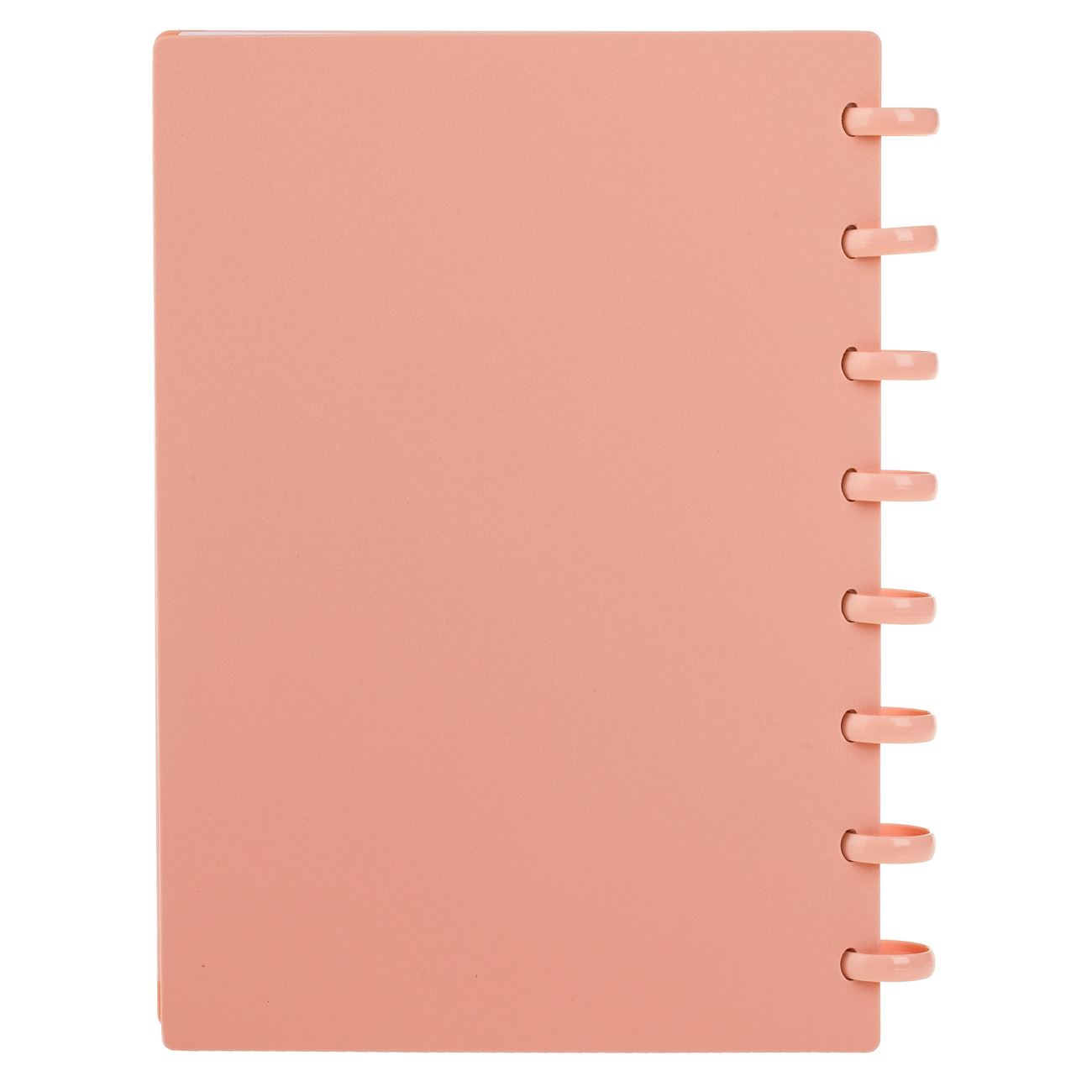 Carnetel Notite A5 cu Spirala Magic Clip Baza Roz pentru Caramizi & 4 Charms - 80File - poza 6