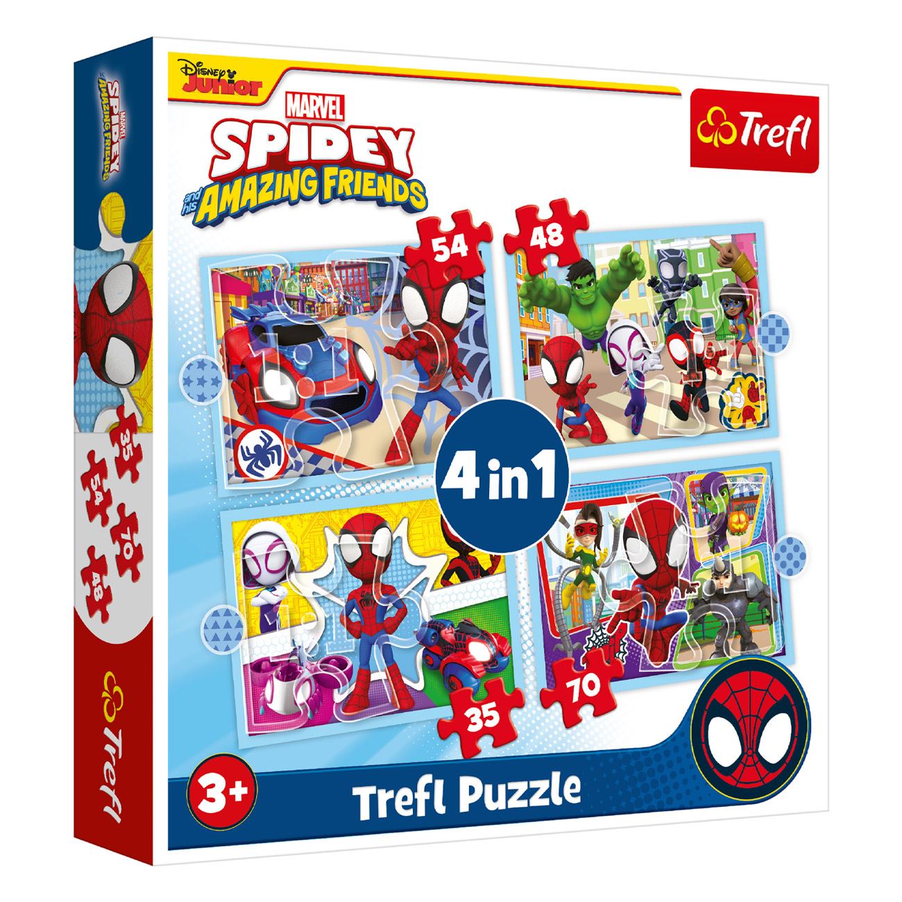 Puzzle Spidy 4 in 1 - Trefl