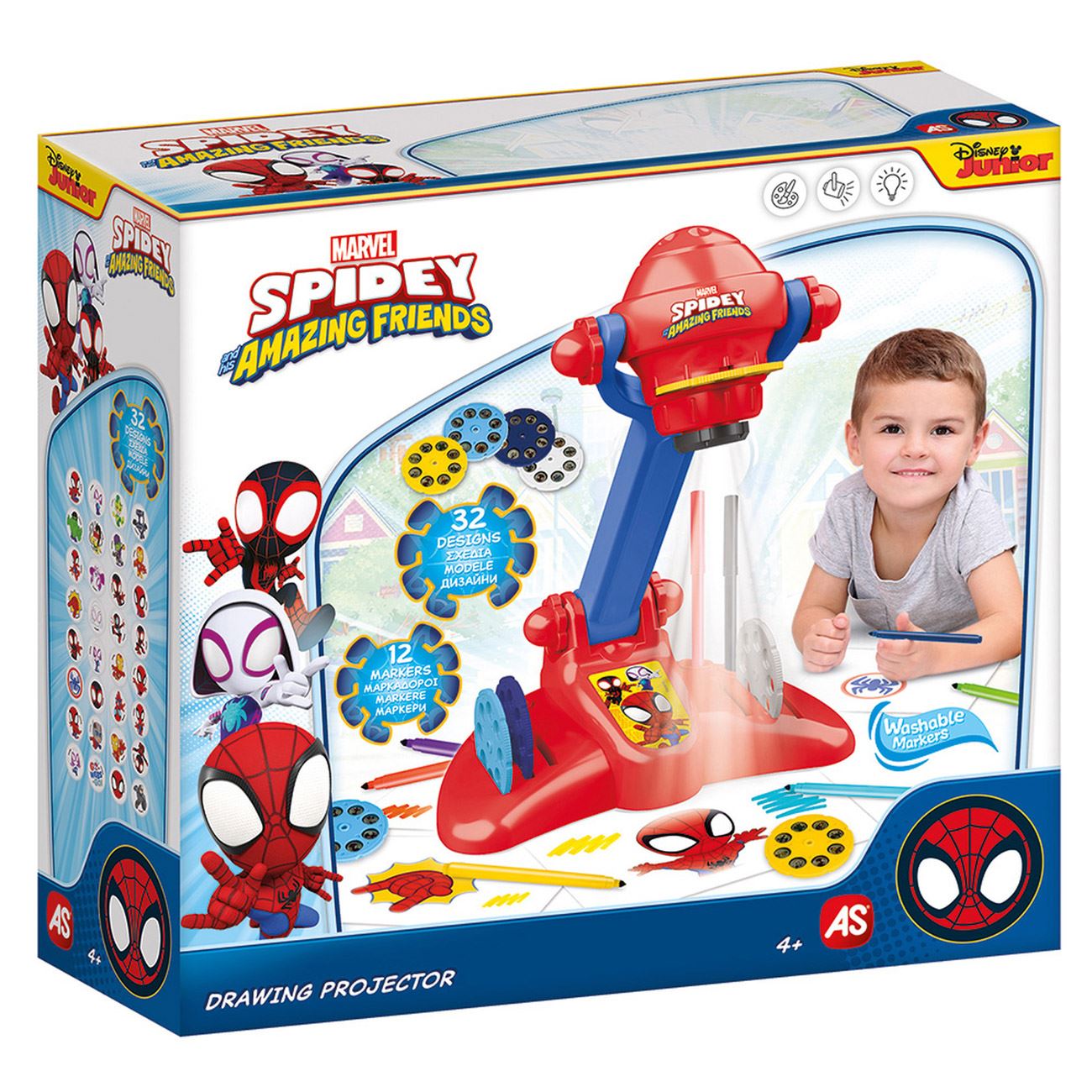 Proiector Desen Marvel Spidey & His Amazing Friends - AS