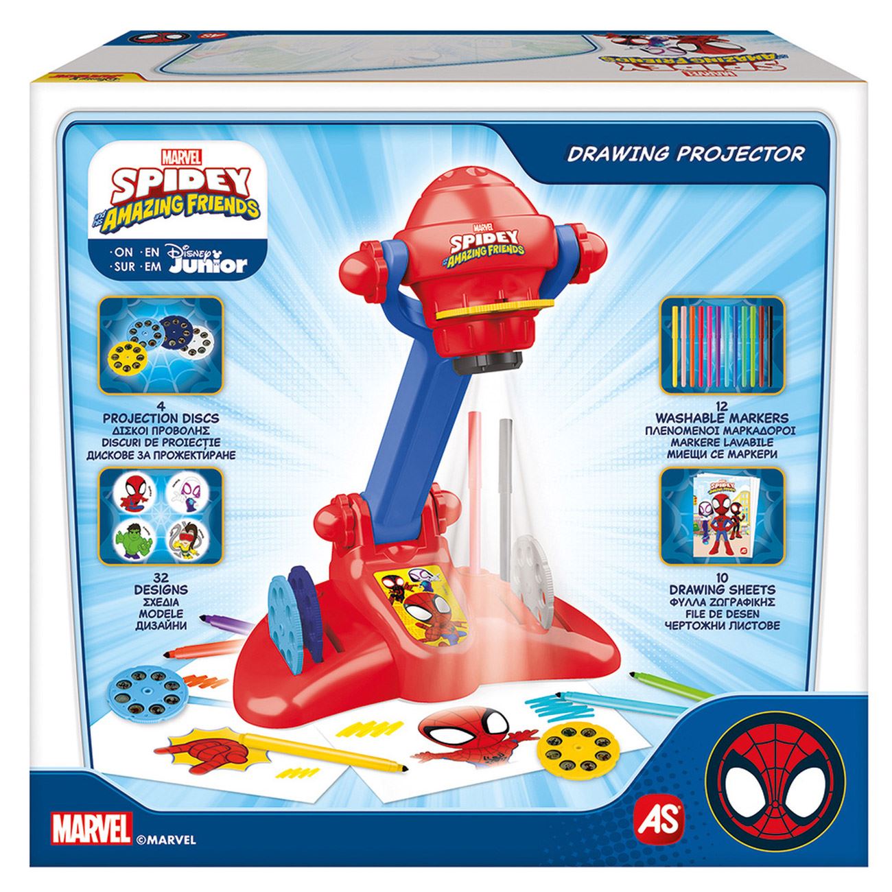 Proiector Desen Marvel Spidey & His Amazing Friends - AS - poza 5