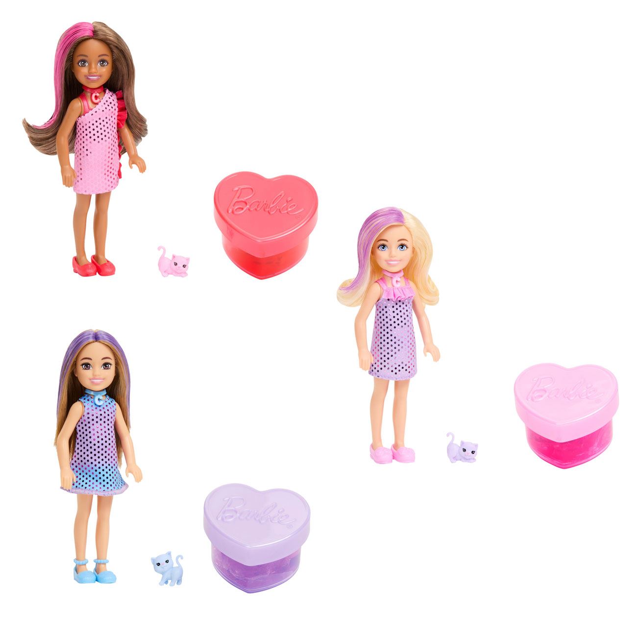 Papusa Chelsea Glam Party (Blind Box) - Mattel - poza 2
