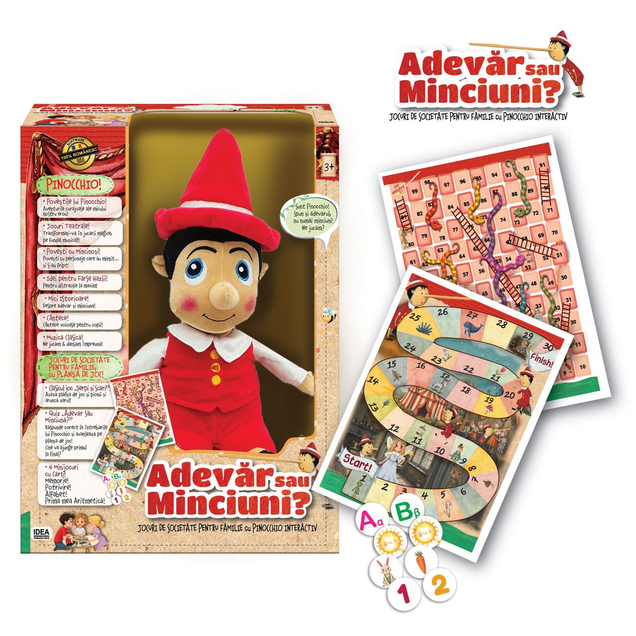 Joc de Societate ”Pinochio Adevar sau Minciuna” - Idea - poza 2