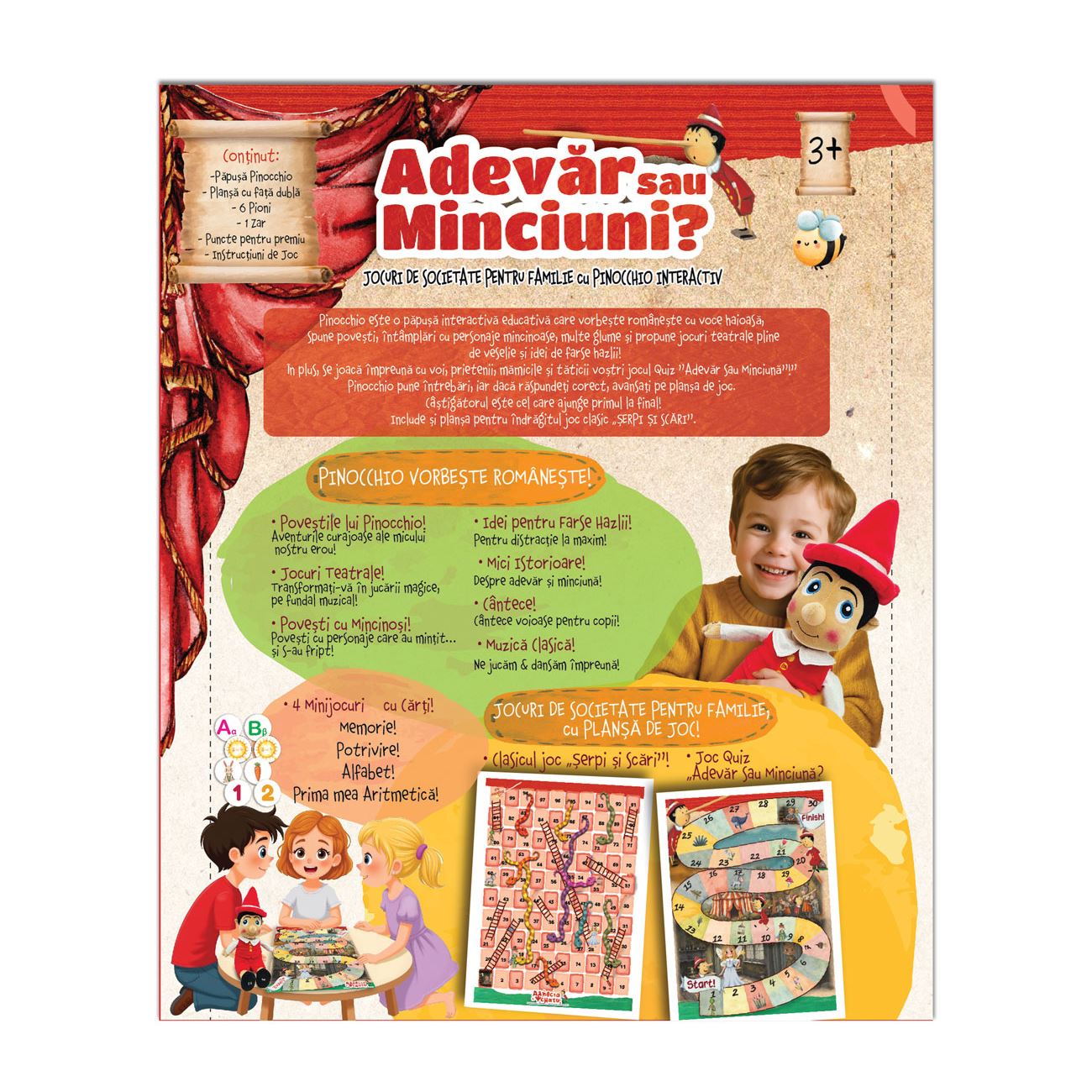 Joc de Societate ”Pinochio Adevar sau Minciuna” - Idea - poza 4