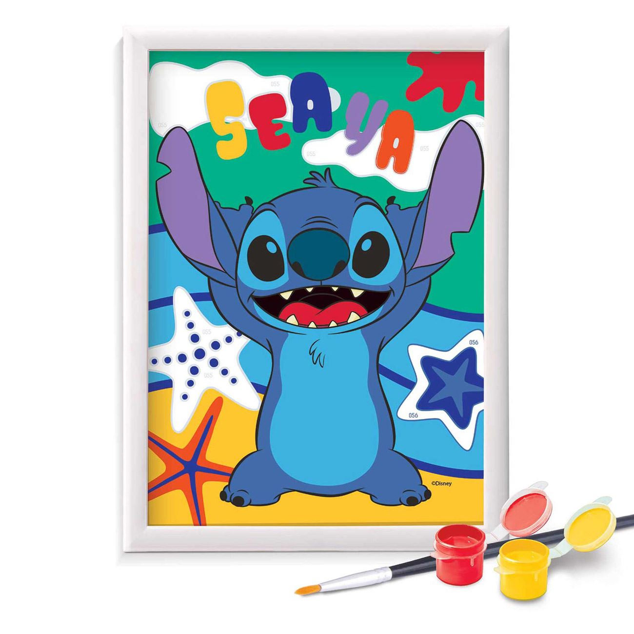 HappiHobbi Paint & Frame Pictura cu Numere Disney Stitch - AS - poza 3