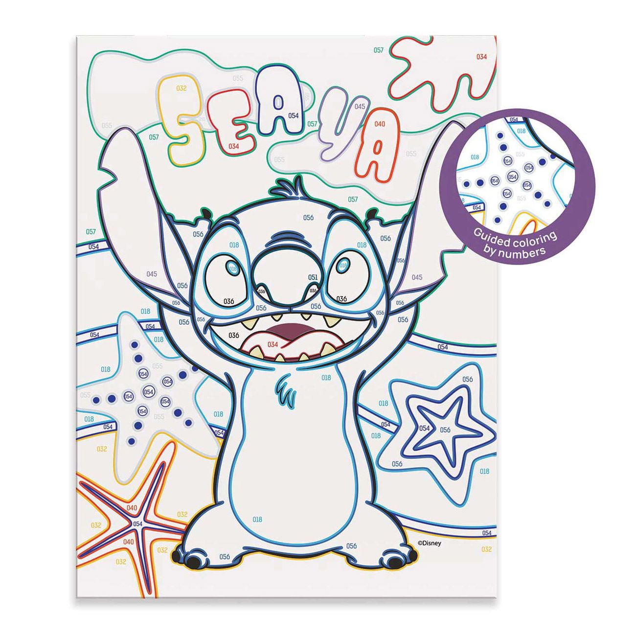 HappiHobbi Paint & Frame Pictura cu Numere Disney Stitch - AS - poza 5