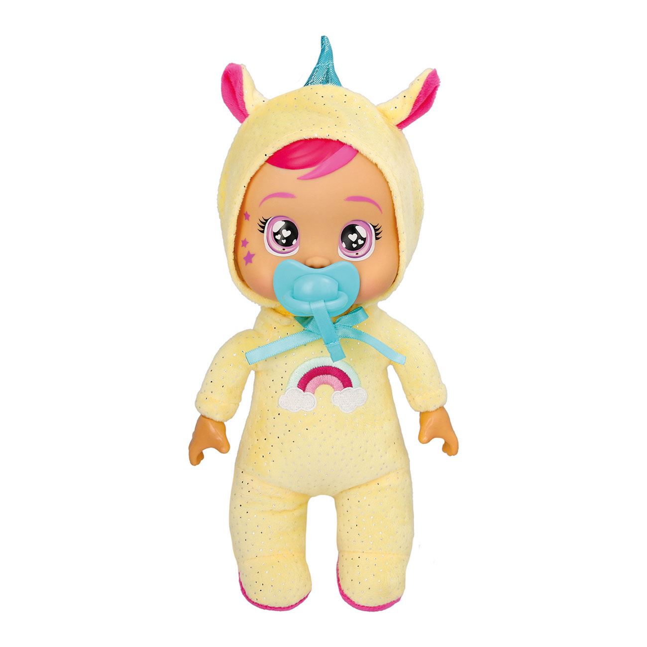 Cry Babies Tiny Cuddles Day Care Papusa Interactiva Plange cu Lacrimi 26,5cm - AS - poza 4