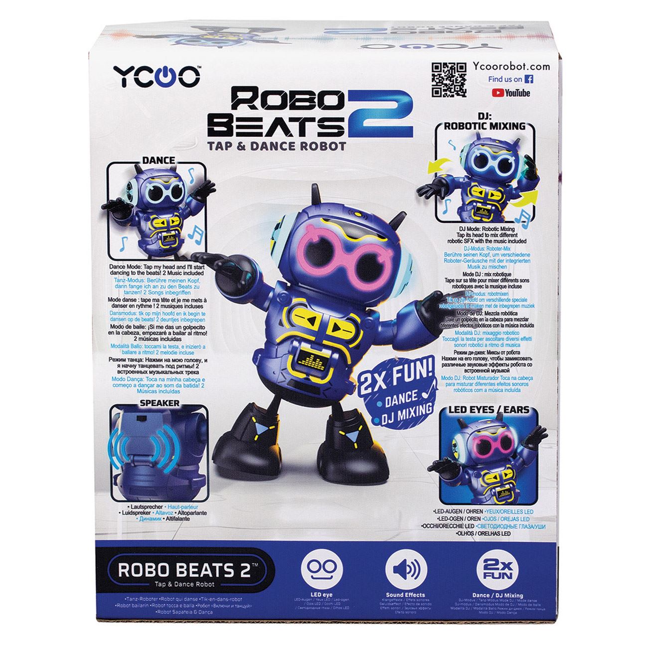 Silverlit Ycoo Robo Beats II Robot Interactiv - AS - poza 5